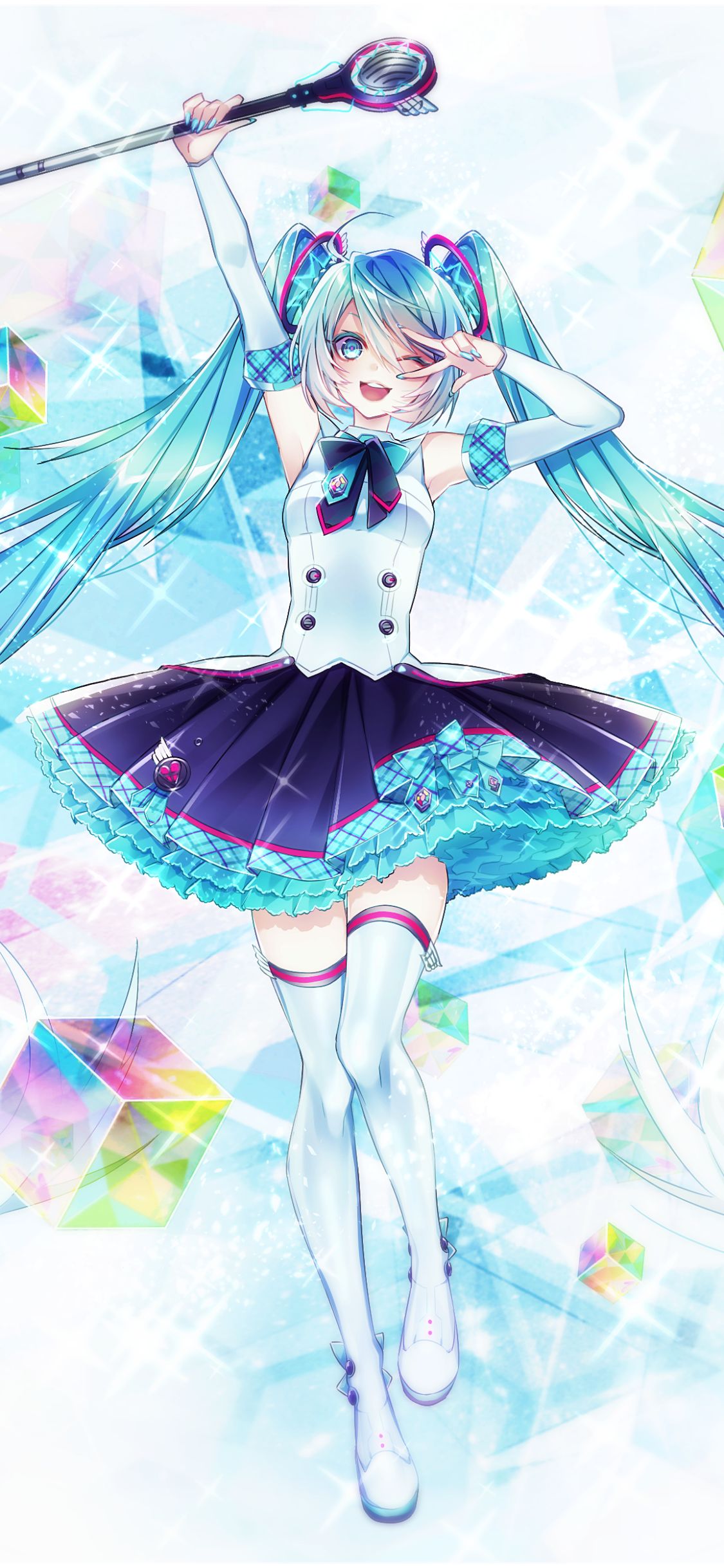 Download mobile wallpaper Anime, Vocaloid, Hatsune Miku for free.