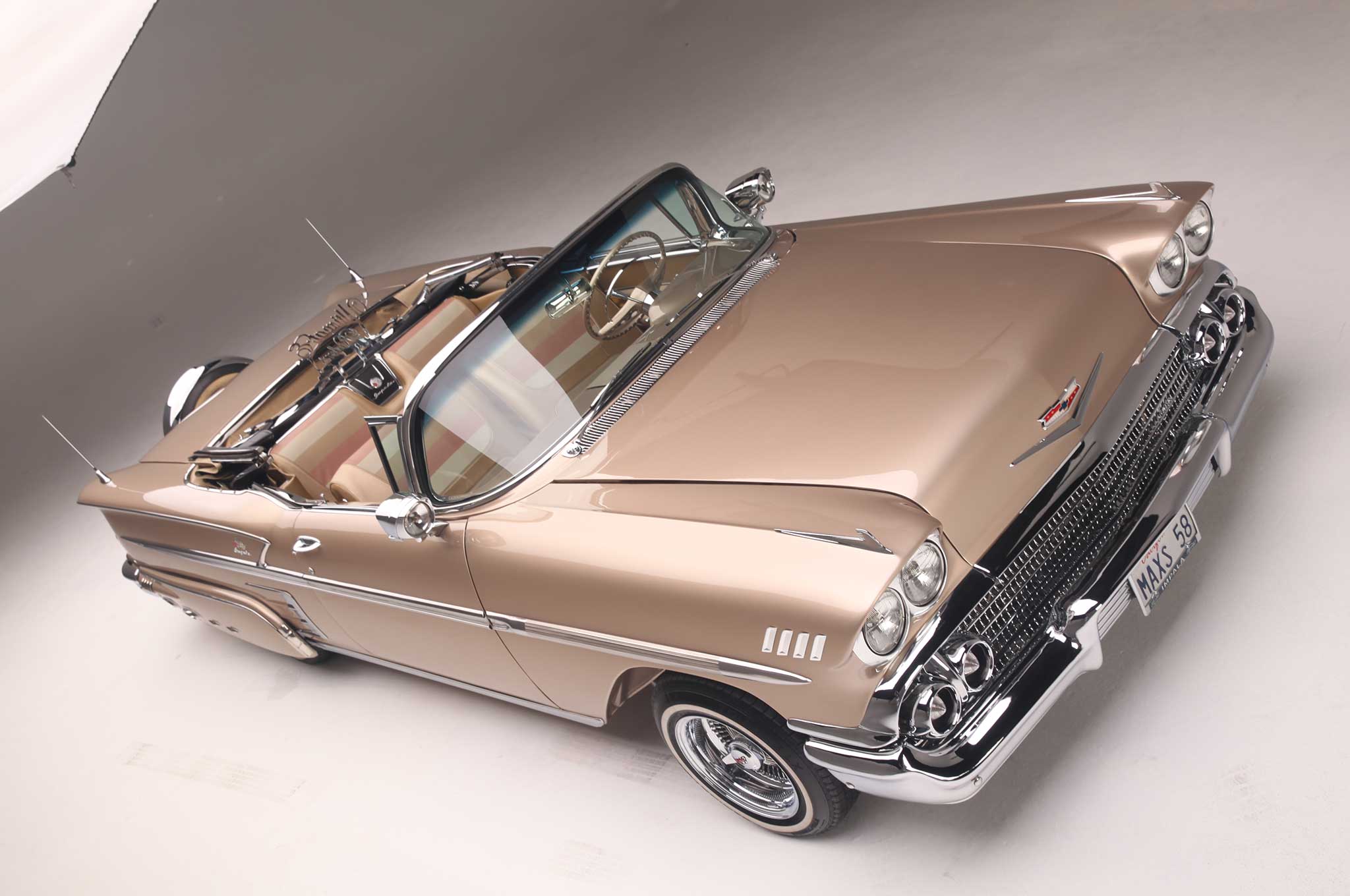 1501198 télécharger le fond d'écran véhicules, chevrolet impala 1958, lowrider, voiture musclée, chevrolet impala - économiseurs d'écran et images gratuitement