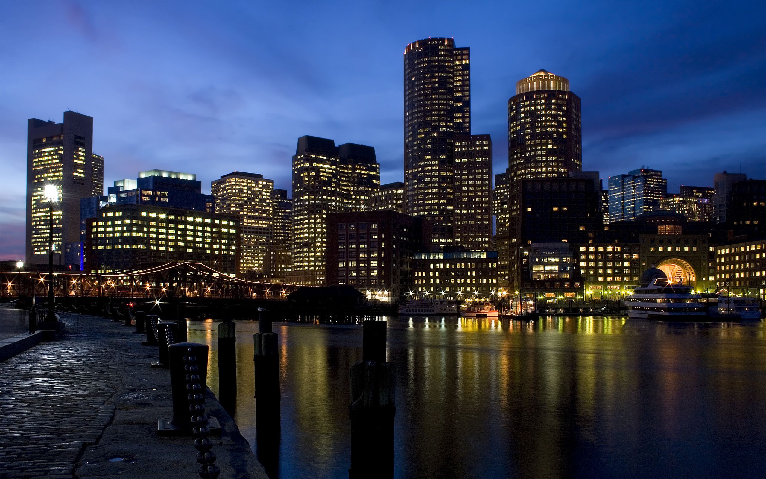 boston, cities, rivers, silence, loneliness, urban landscape, cityscape, coziness, comfort, calmness, tranquillity