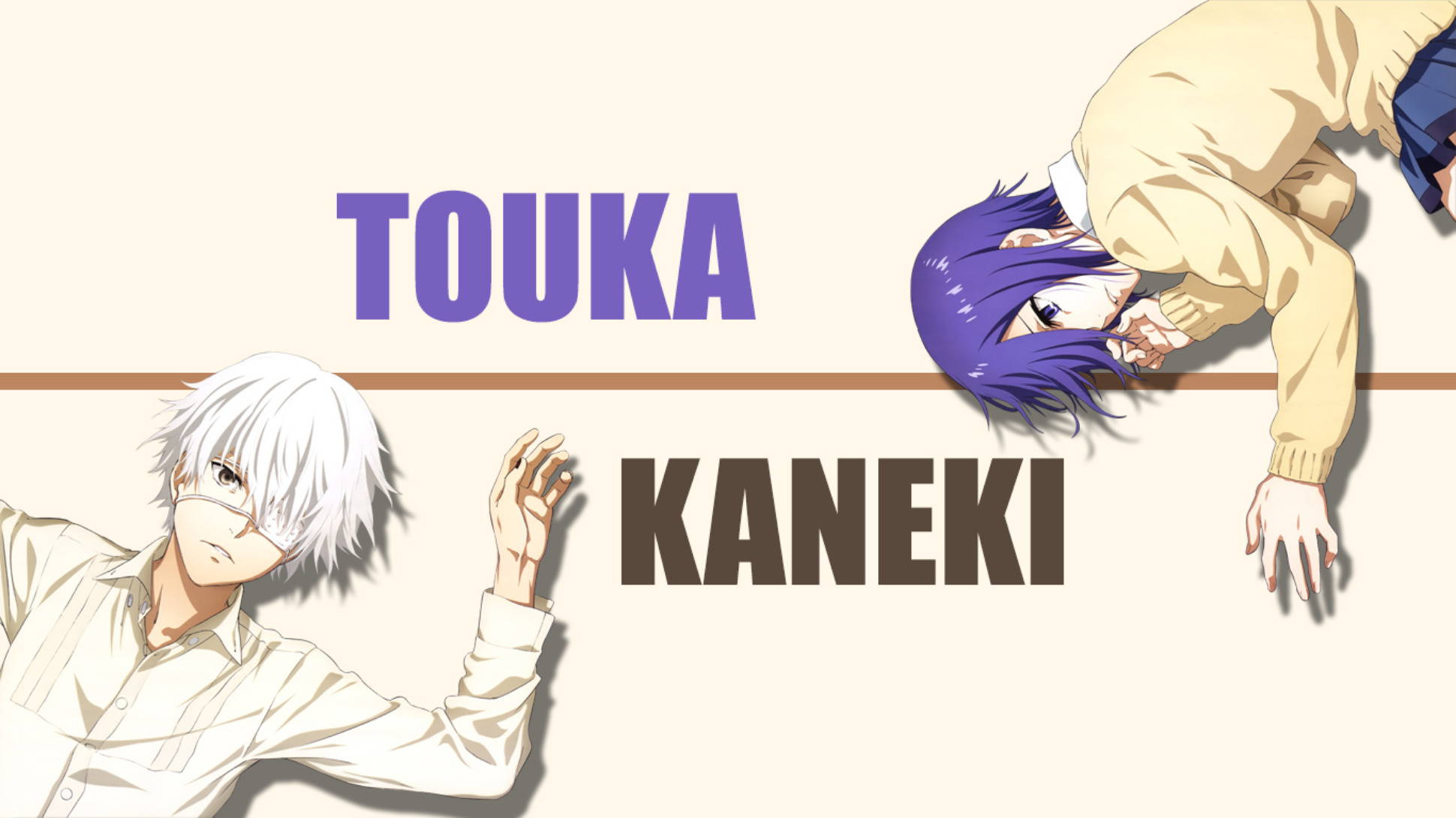Baixar papel de parede para celular de Anime, Ken Kaneki, Tokyo Ghoul, Touka Kirishima gratuito.