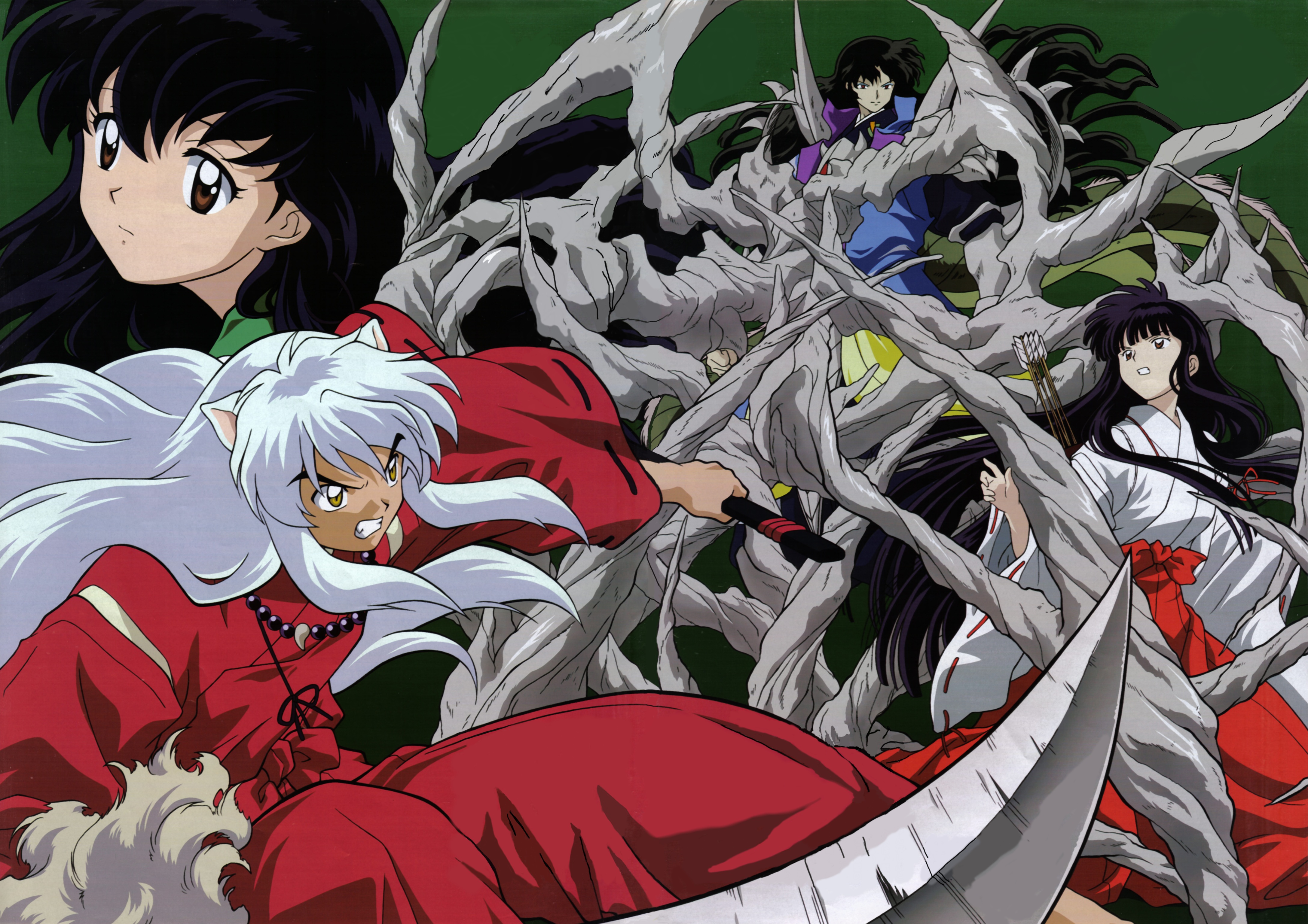 238611 Bild herunterladen animes, inuyasha, naraku (inuyasha) - Hintergrundbilder und Bildschirmschoner kostenlos