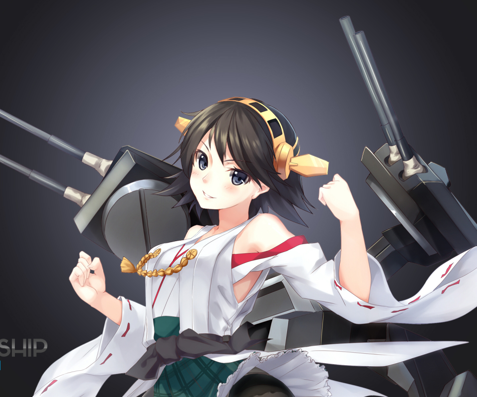 Handy-Wallpaper Animes, Kantai Sammlung, Hiei (Kancolle) kostenlos herunterladen.