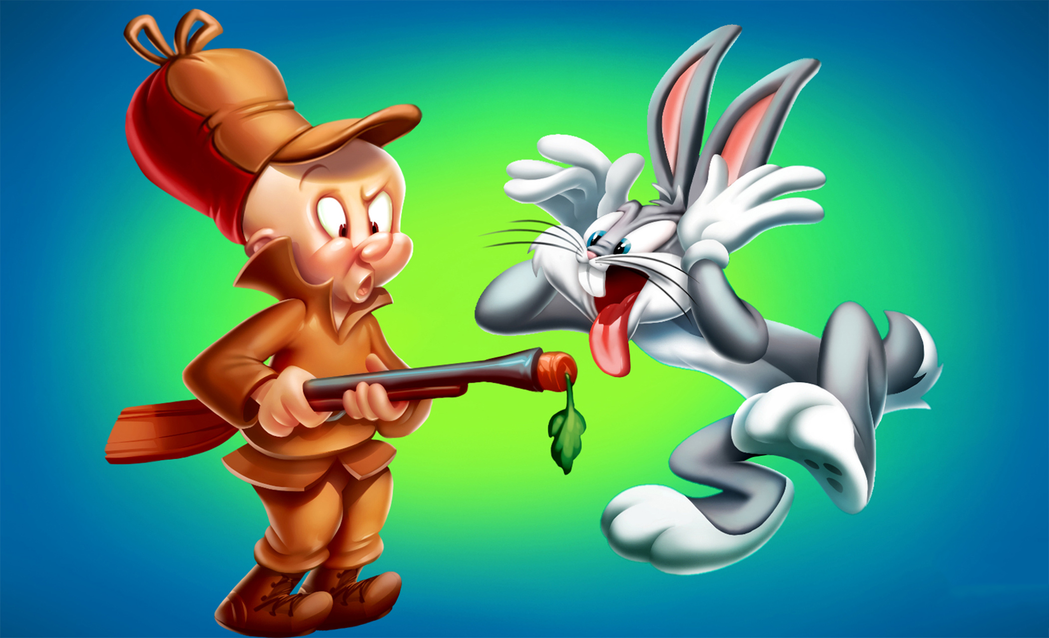 470326 descargar imagen bugs bunny, series de televisión, looney tunes, elmer fudd, pistola, pata: fondos de pantalla y protectores de pantalla gratis