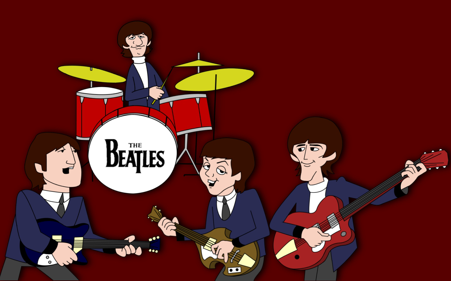 Die besten Beatles-Hintergründe für den Telefonbildschirm