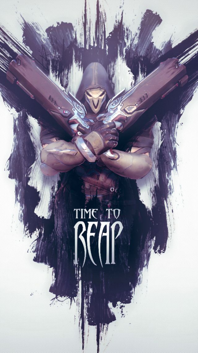 Скачати мобільні шпалери Відеогра, Надзор, Reaper (Overwatch) безкоштовно.