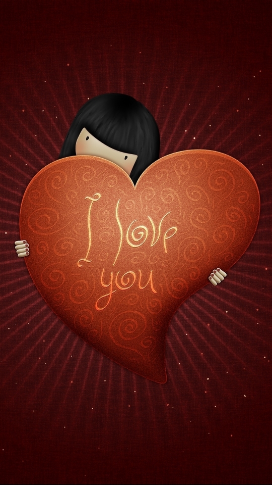 Download mobile wallpaper Valentine's Day, Heart, Artistic for free.