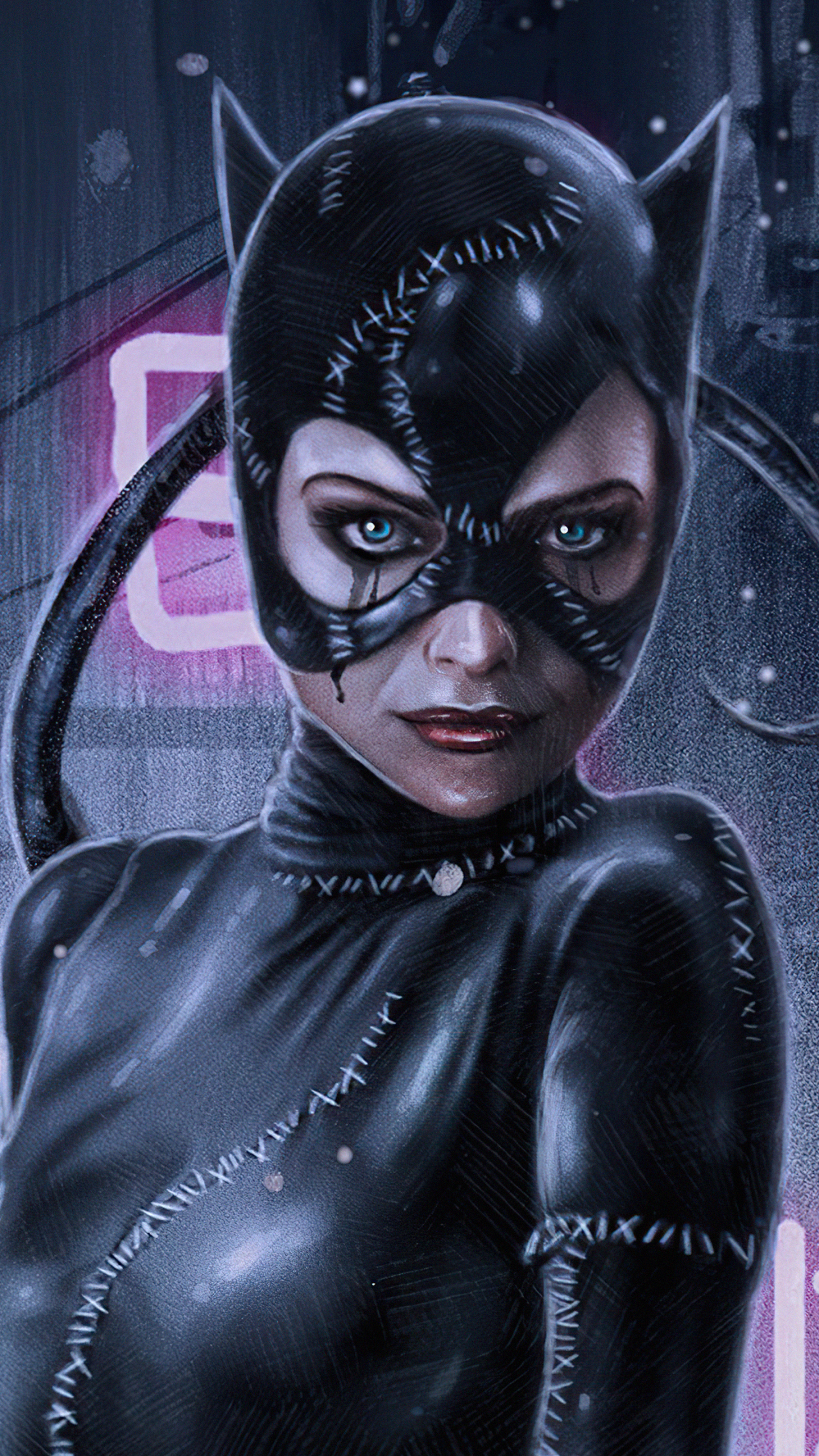 Téléchargez des papiers peints mobile Catwoman, Film, Bandes Dessinées Dc, Homme Chauve Souris, Batman : Le Défi gratuitement.