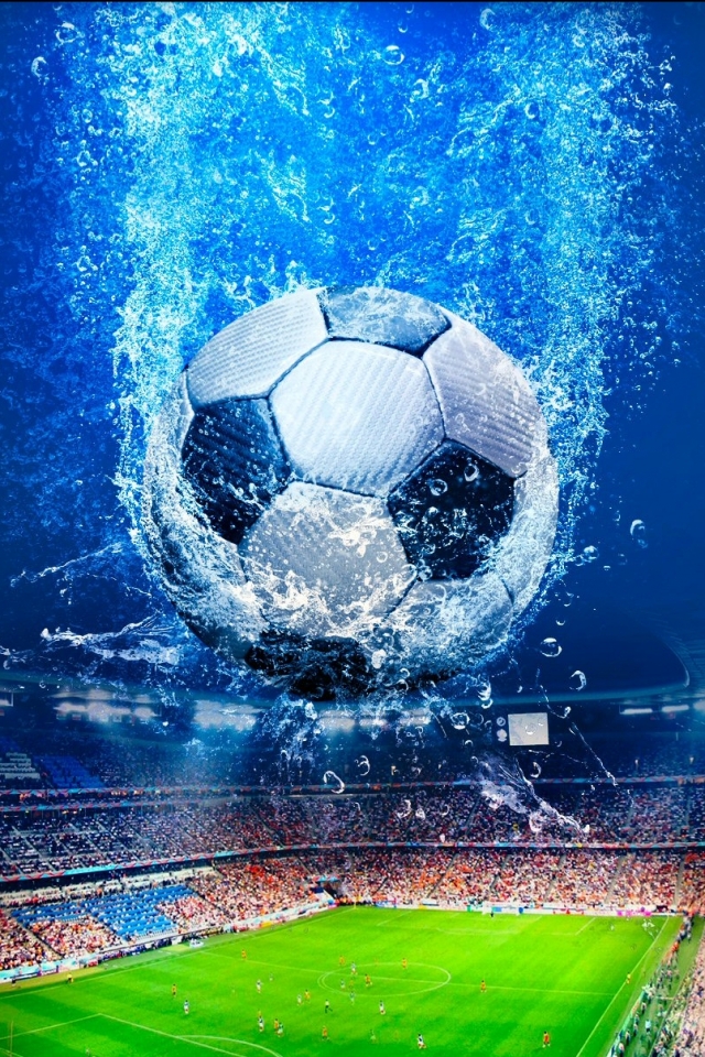 1213892 Hintergrundbild herunterladen sport, fifa wm brasilien 2014, weltmeisterschaft, ball, fußball, stadion, brasilien, spritzen - Bildschirmschoner und Bilder kostenlos