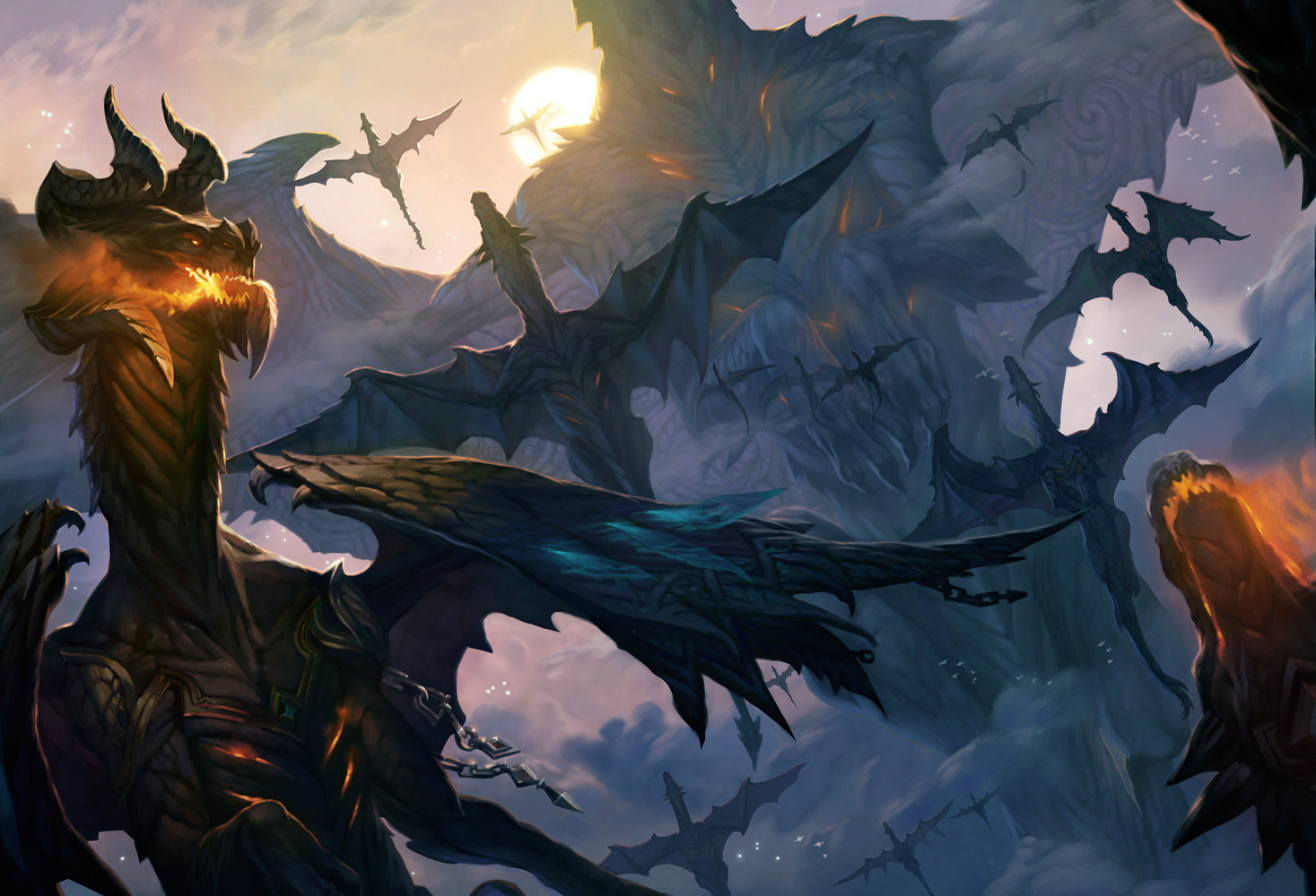 Free download wallpaper Fantasy, Dragon on your PC desktop