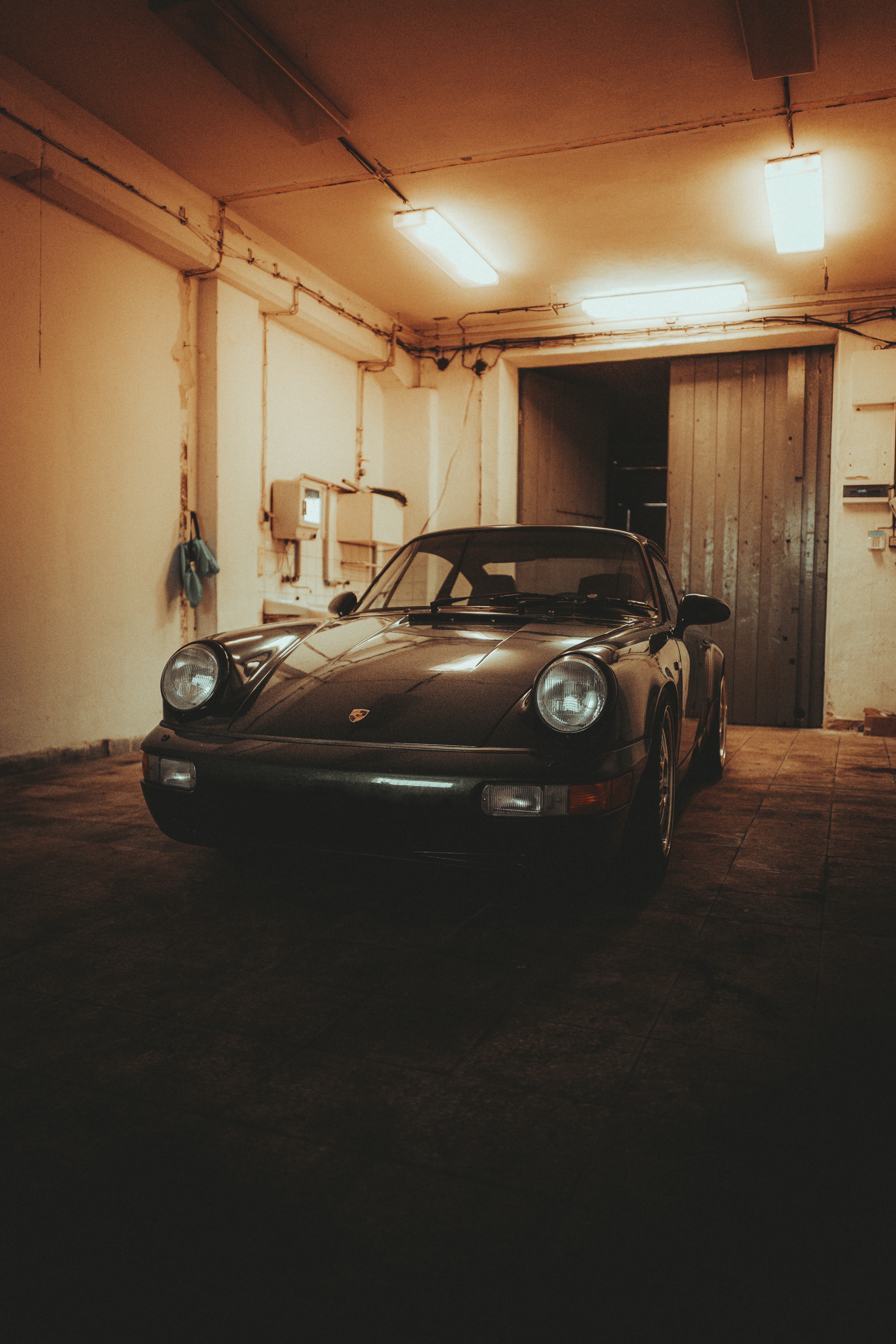 Laden Sie Porsche 964 HD-Desktop-Hintergründe herunter