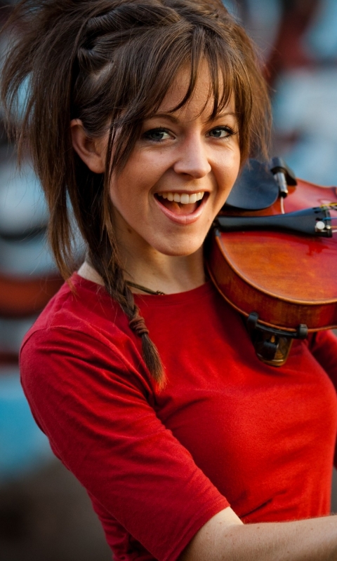 Download mobile wallpaper Music, Lindsey Stirling for free.