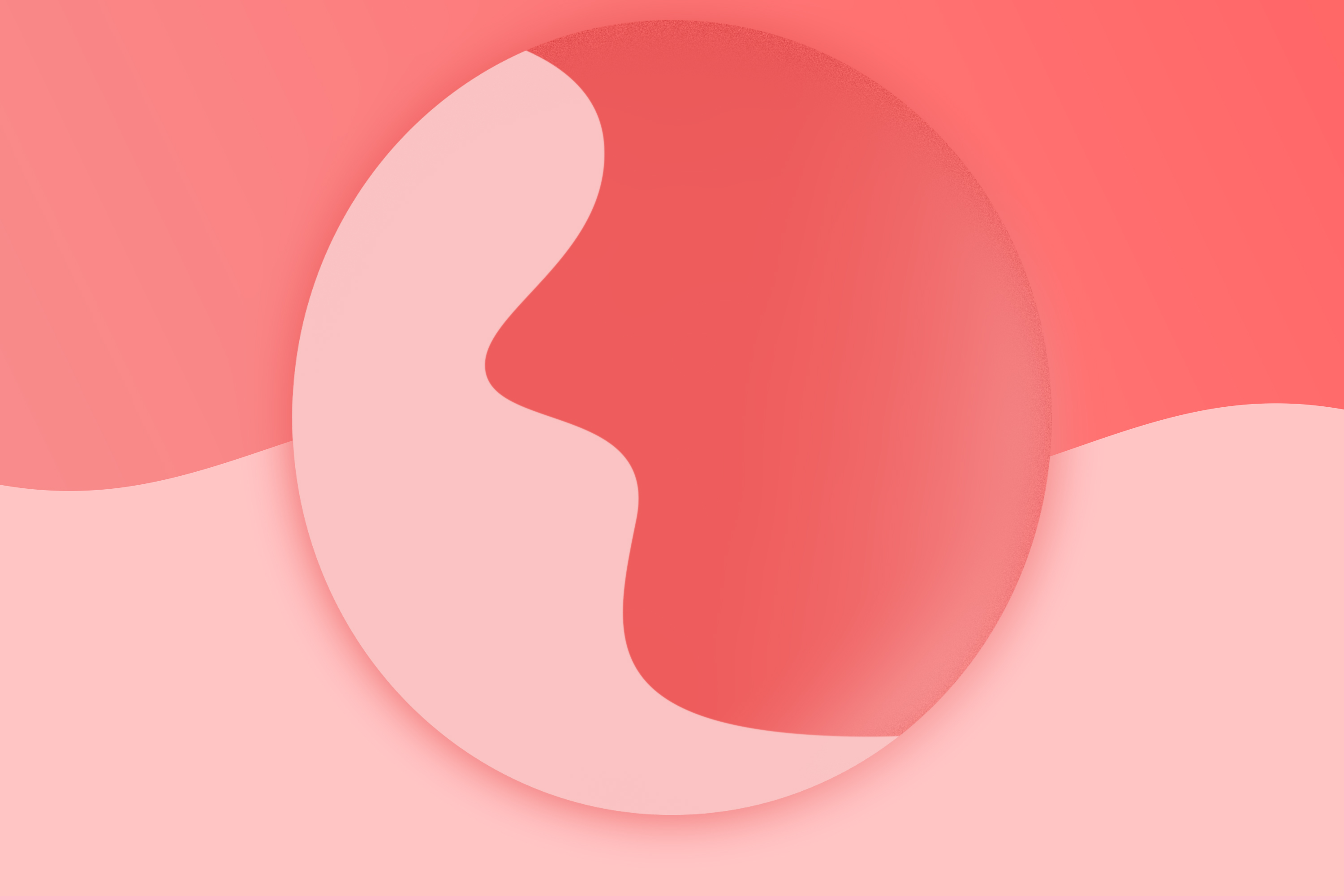Download mobile wallpaper Abstract, Pink, Circle, Wave for free.