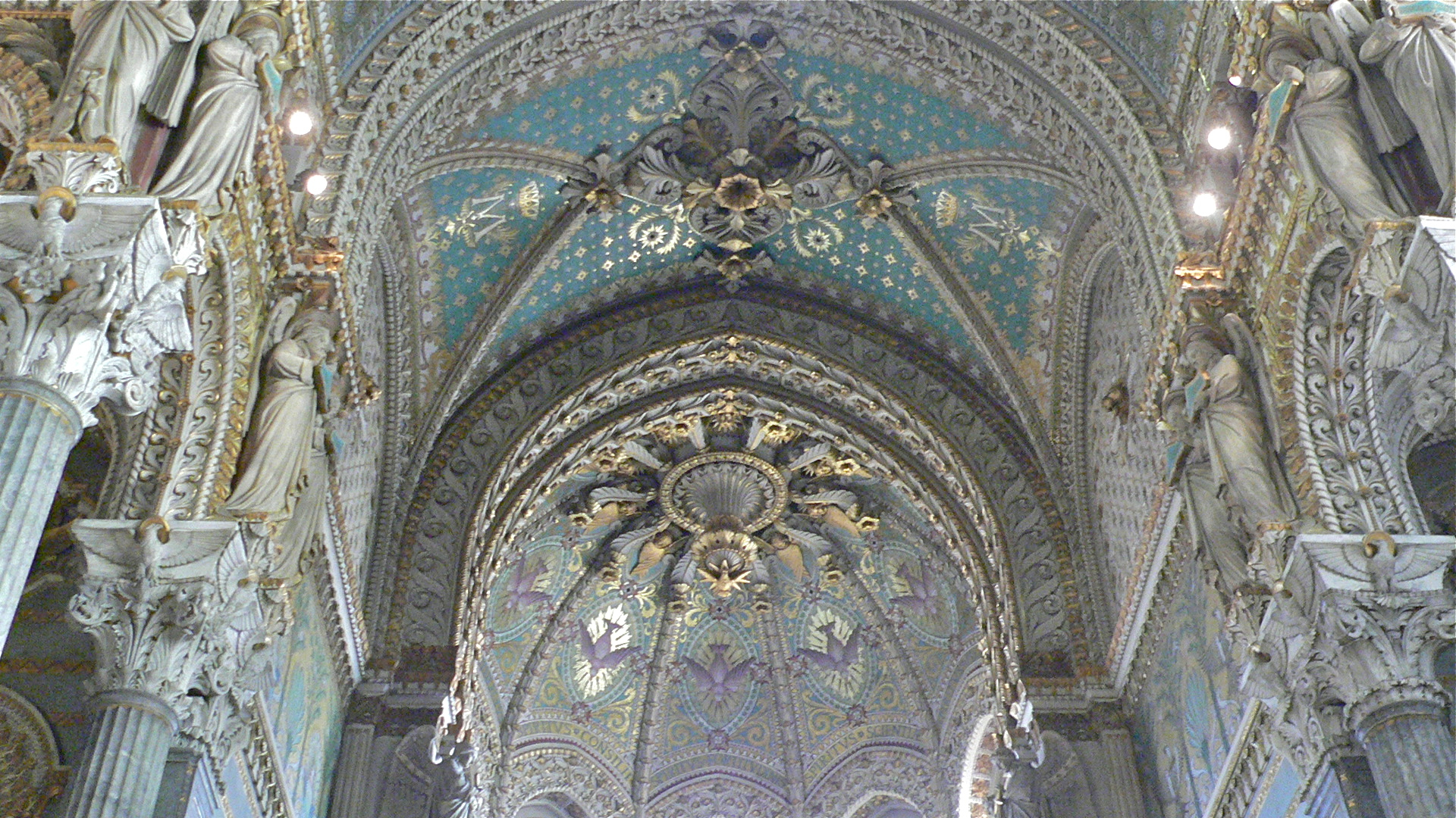 religious, basilica of notre dame de fourvière, basilicas