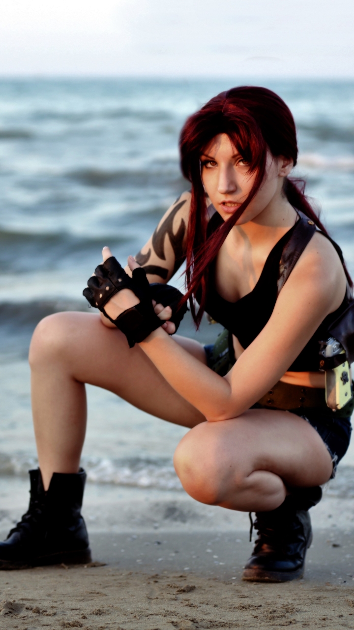 Handy-Wallpaper Frauen, Lara Croft, Cosplay kostenlos herunterladen.