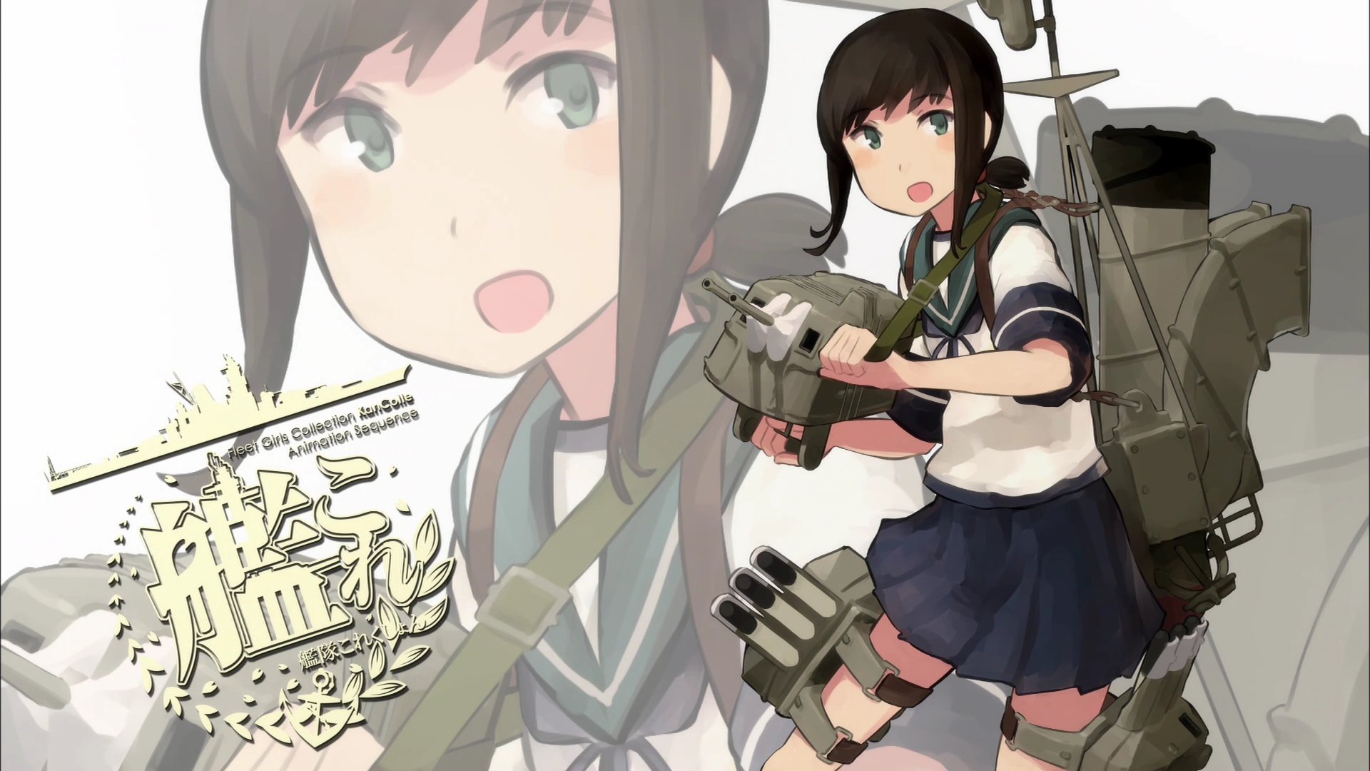 Free download wallpaper Anime, Kantai Collection on your PC desktop