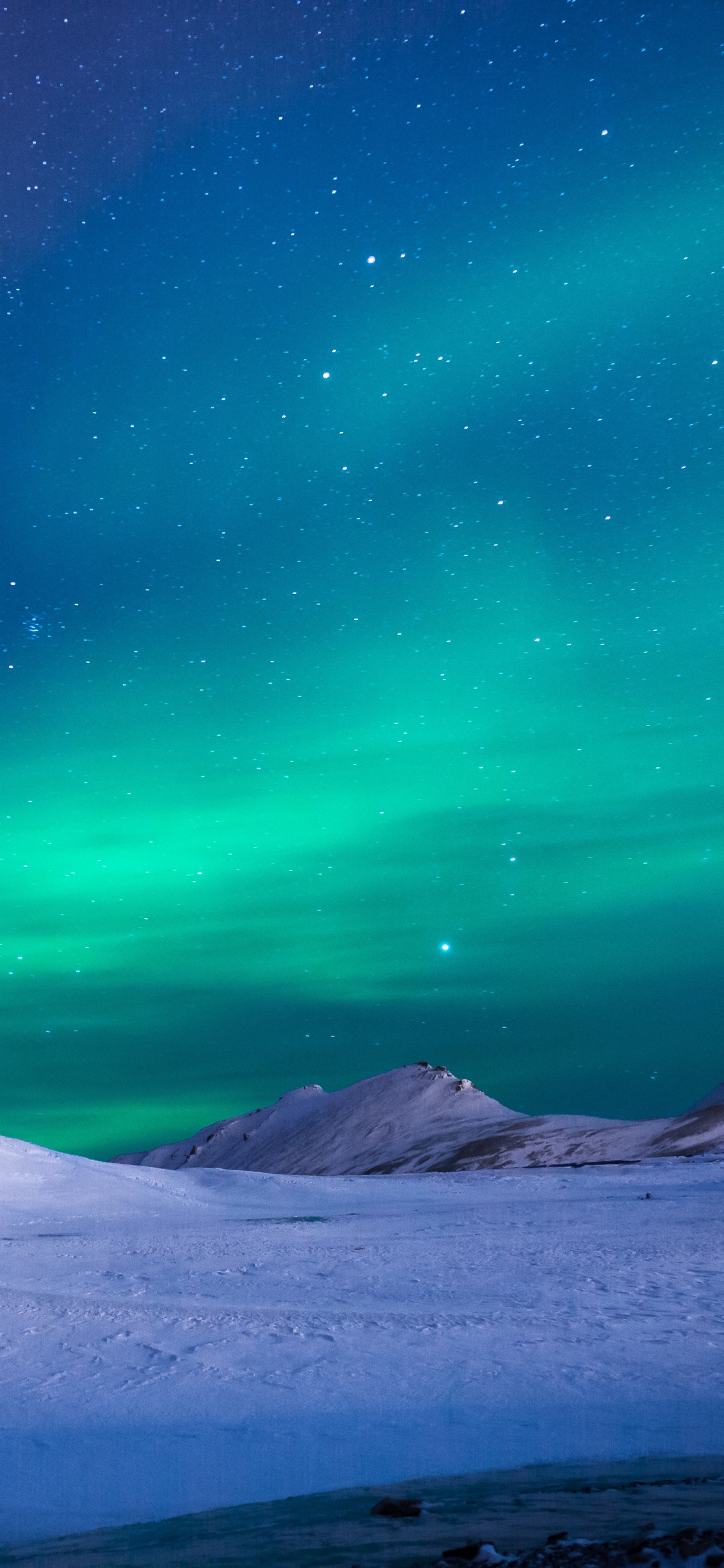 Download mobile wallpaper Winter, Sky, Stars, Night, Snow, Light, Starry Sky, Earth, Aurora Borealis for free.