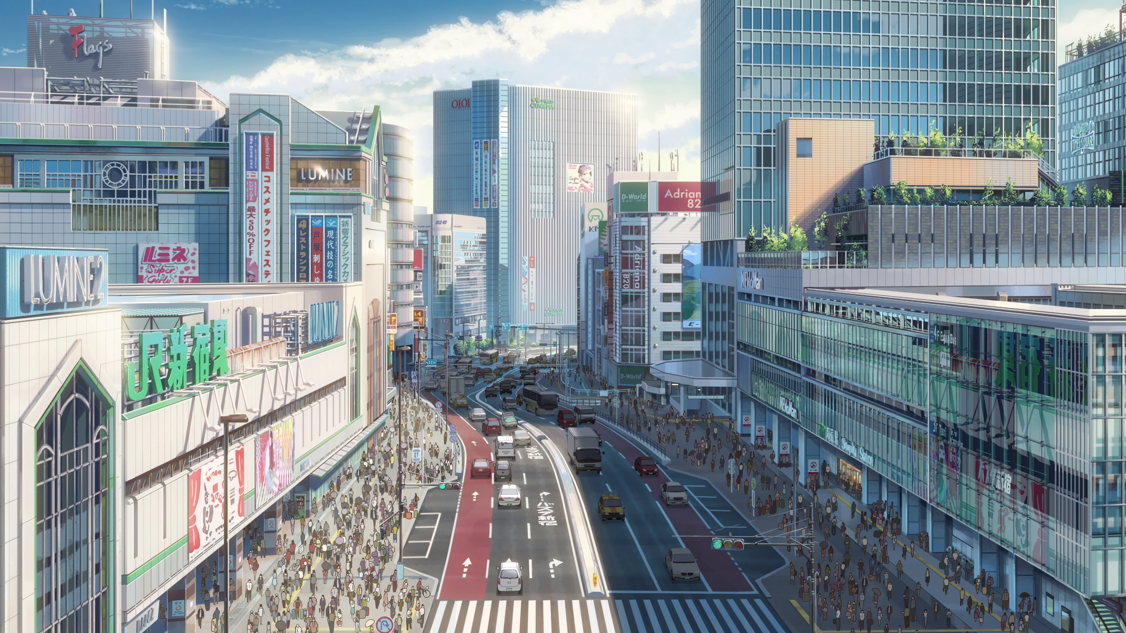 Baixar papel de parede para celular de Anime, Cidade, Tóquio, Your Name, Kimi No Na Wa gratuito.
