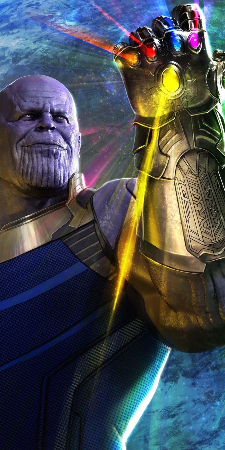 Download mobile wallpaper Movie, The Avengers, Josh Brolin, Thanos, Infinity Gauntlet, Avengers: Infinity War for free.