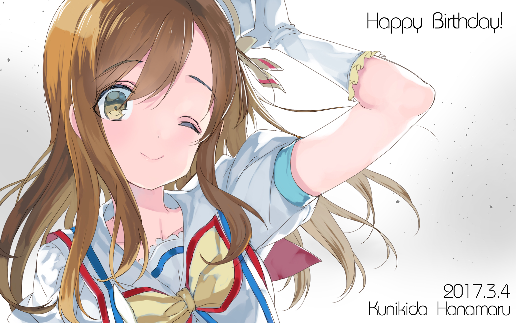 Laden Sie das Animes, Liebesleben!, Hanamaru Kunikida, Love Live! Sunshine!!-Bild kostenlos auf Ihren PC-Desktop herunter