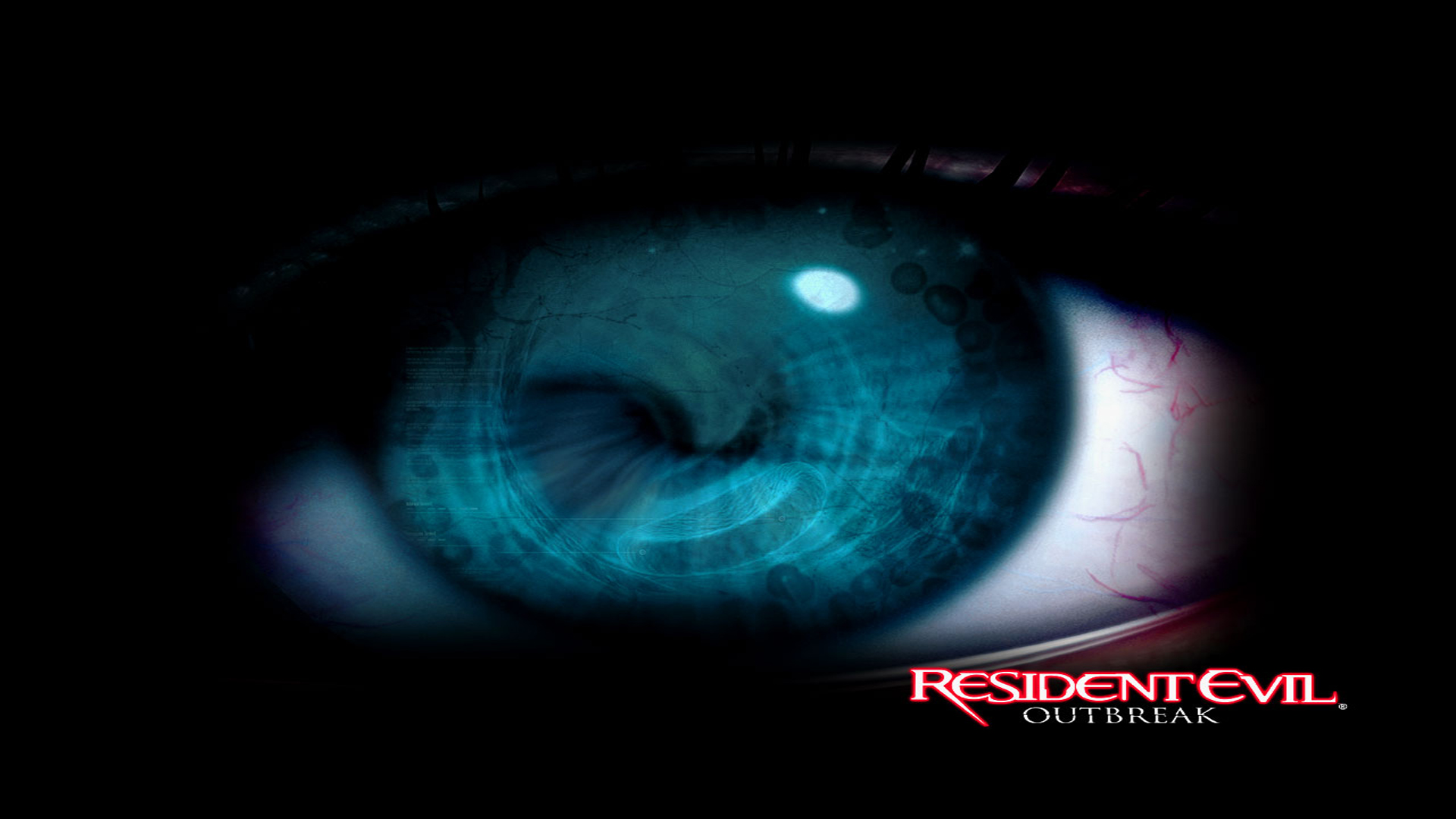 video game, resident evil outbreak, eye, resident evil