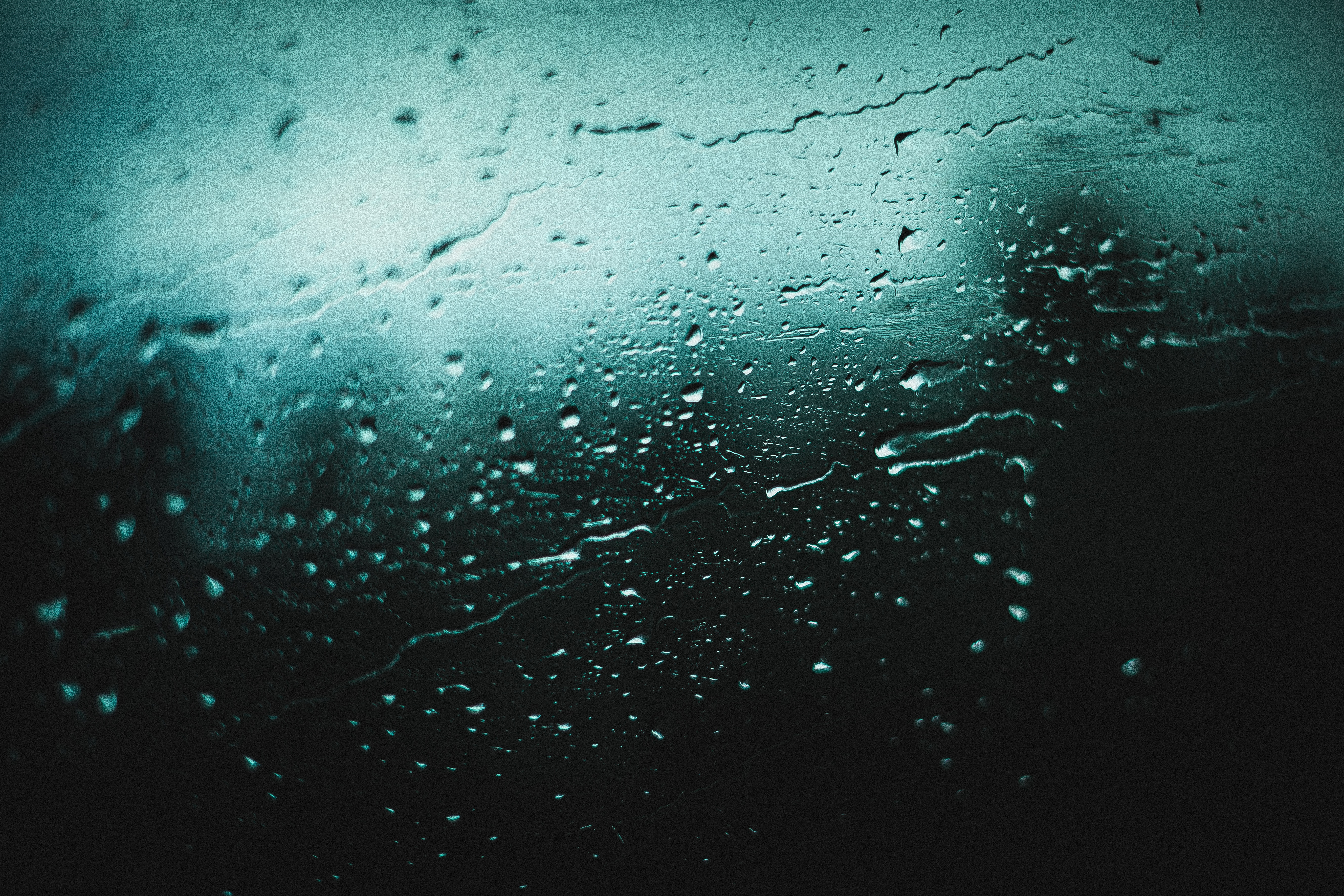Download mobile wallpaper Macro, Wet, Glass, Drops, Surface, Rain for free.