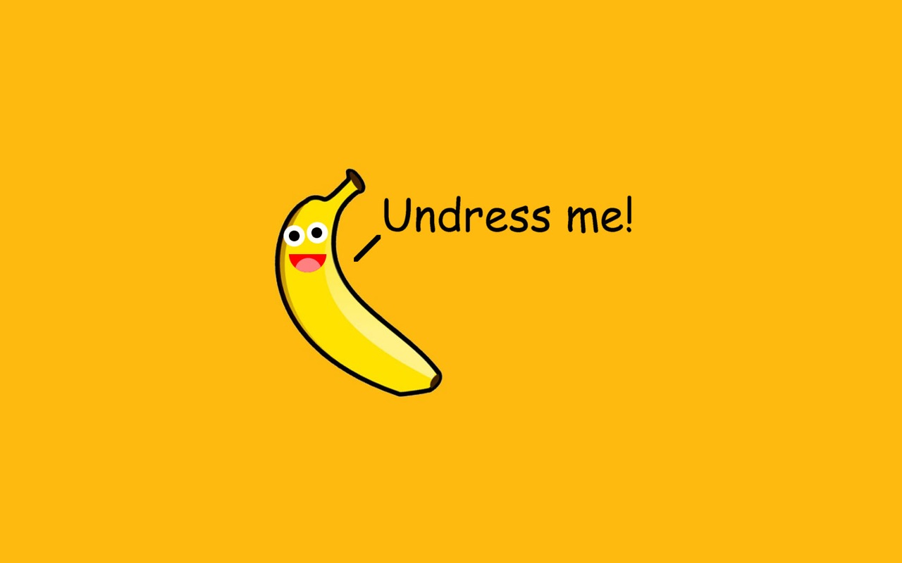 Free download wallpaper Funny, Food, Banana, Humor on your PC desktop