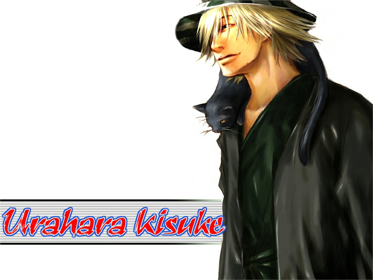 Handy-Wallpaper Bleach, Animes, Yoruichi Shihoin, Kisuke Urahara kostenlos herunterladen.