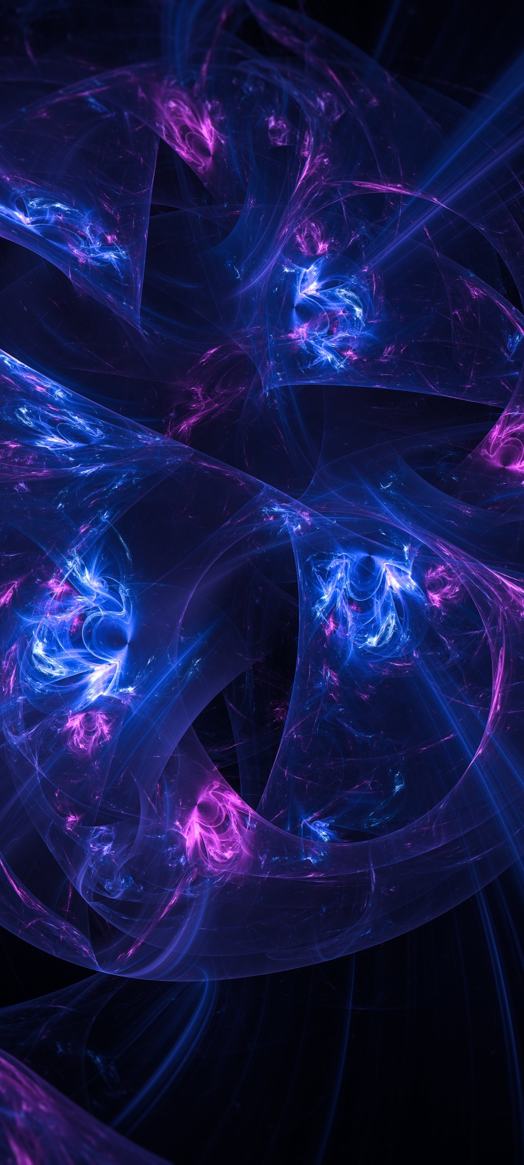 Download mobile wallpaper Abstract, Fractal, Purple for free.