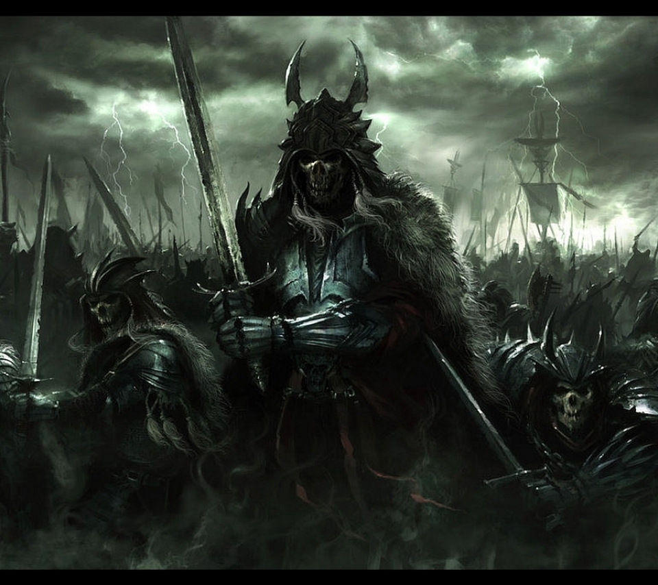 Free download wallpaper Dark, Warrior on your PC desktop