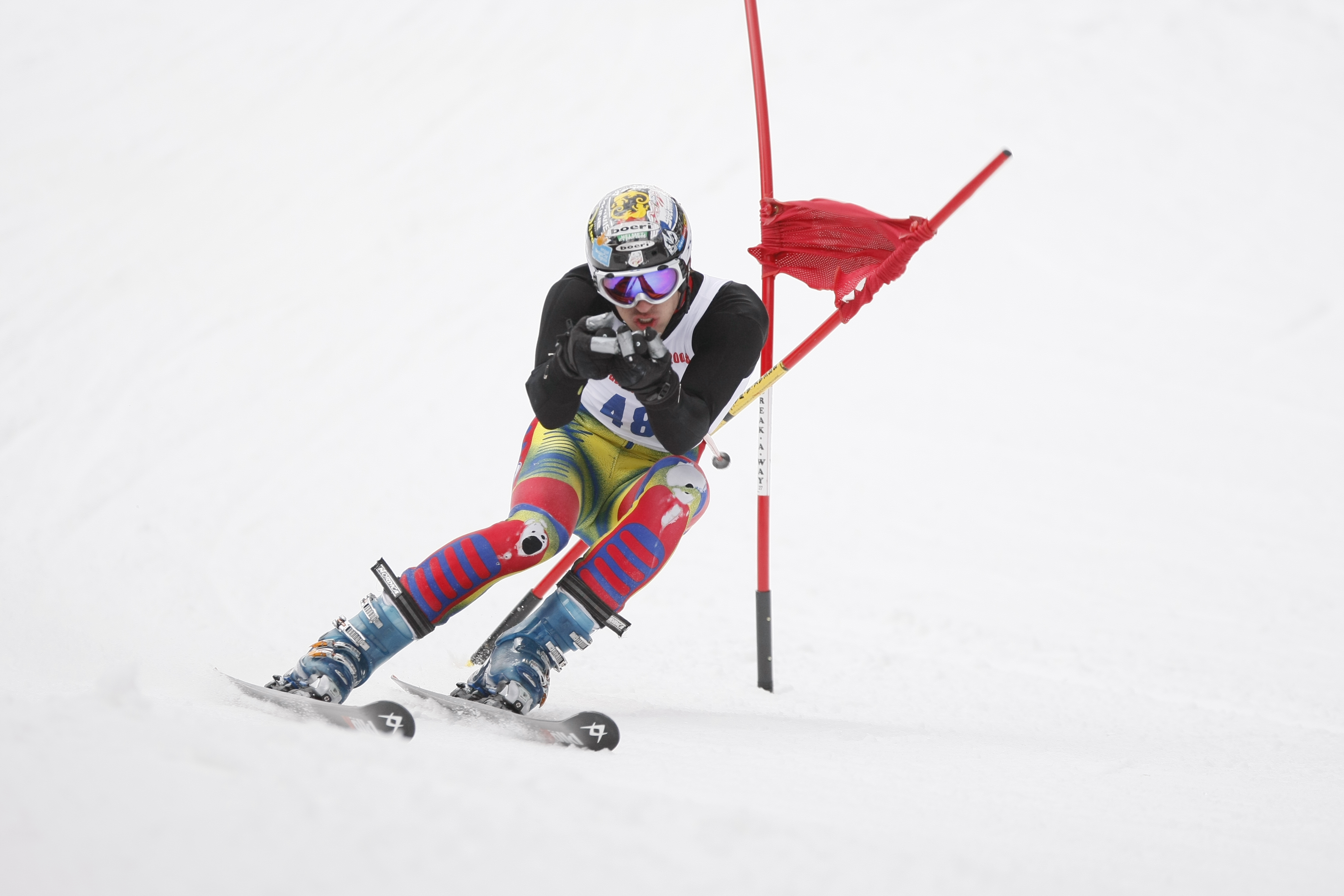 622672 Bild herunterladen sport, slalom skifahren - Hintergrundbilder und Bildschirmschoner kostenlos