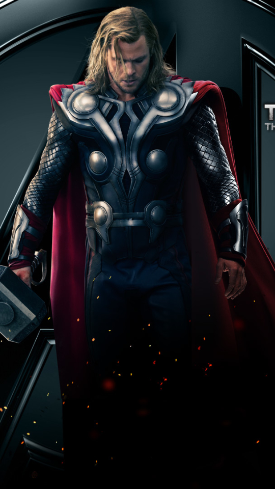 Download mobile wallpaper Movie, The Avengers, Chris Hemsworth for free.
