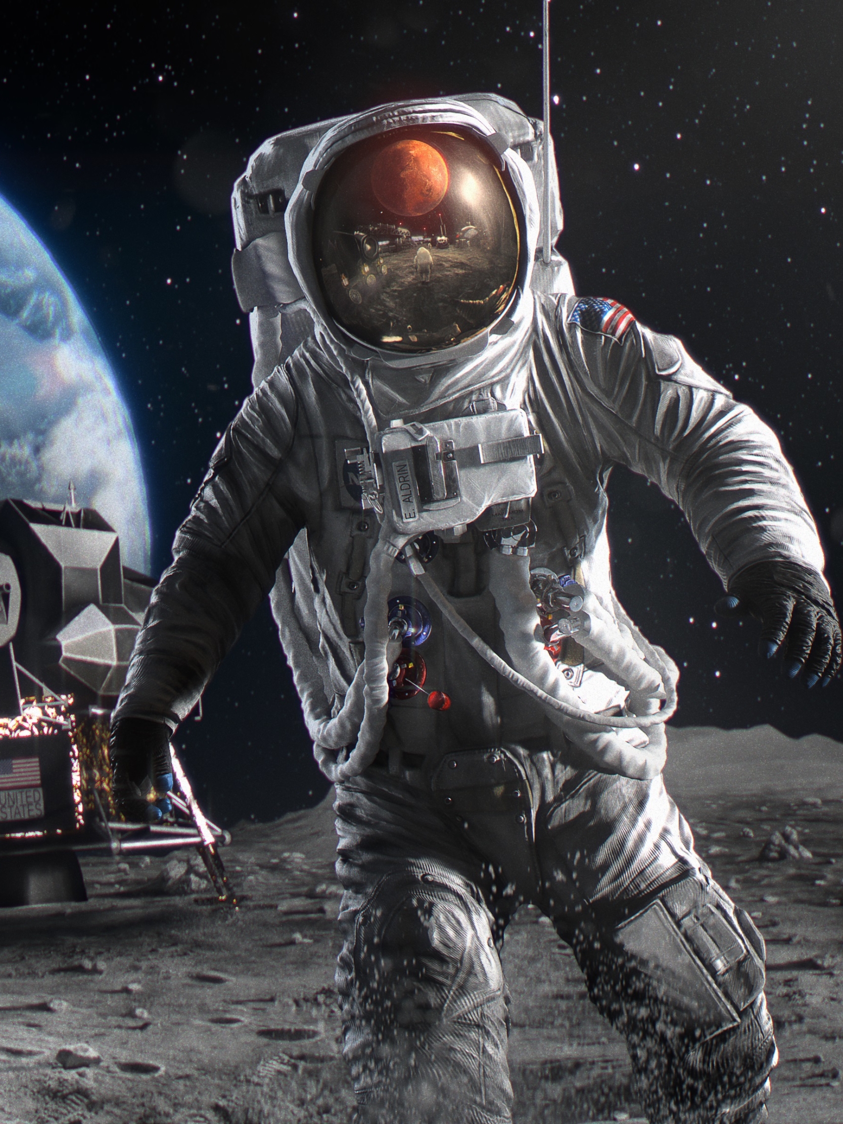 iPhone Wallpapers  Astronaut