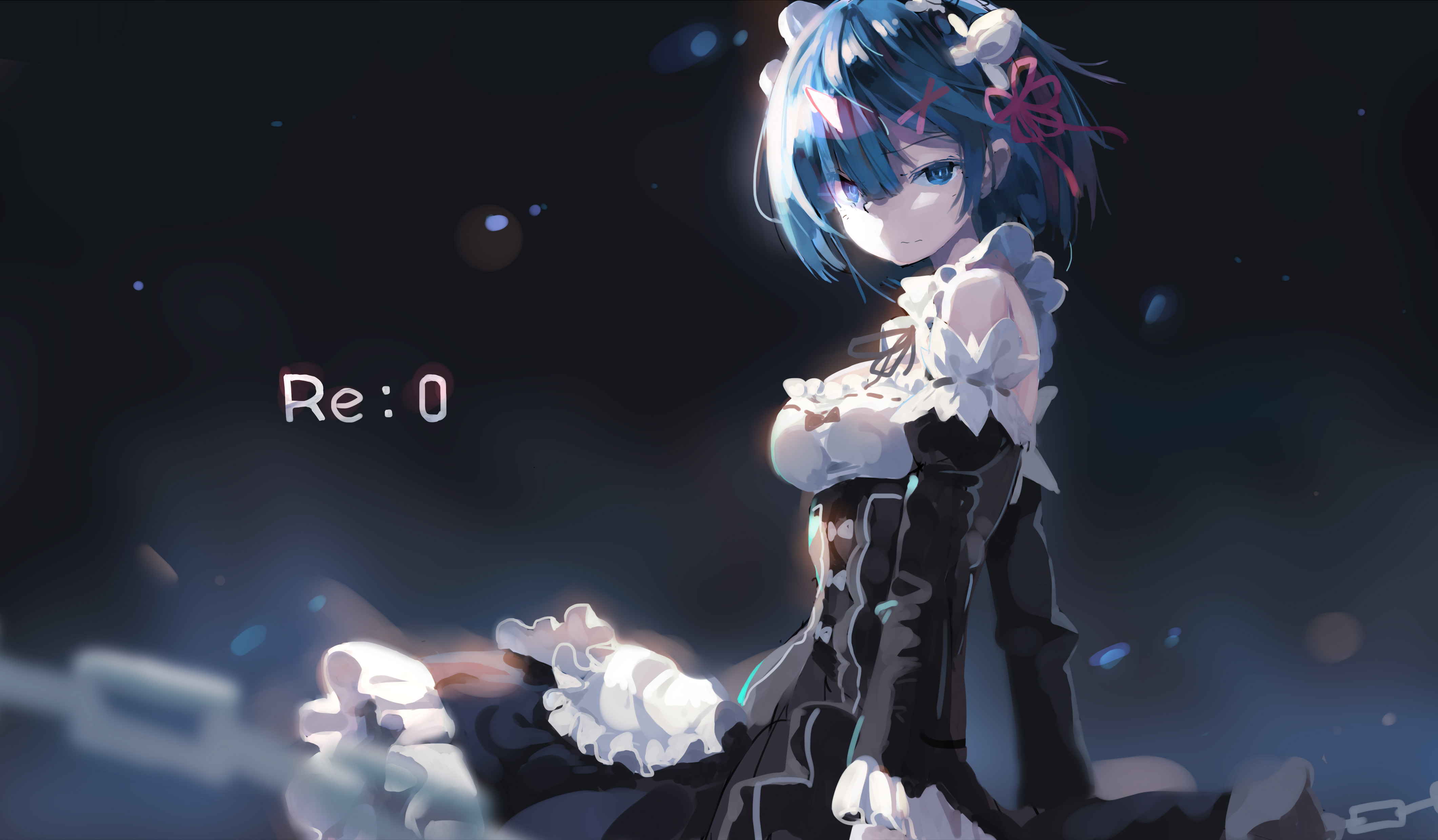 Free download wallpaper Anime, Blue Eyes, Maid, Blue Hair, Short Hair, Re:zero Starting Life In Another World, Rem (Re:zero) on your PC desktop