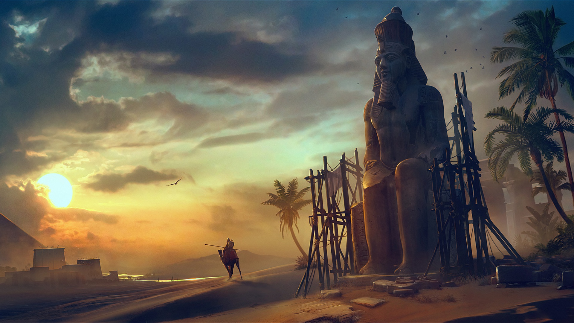 Free download wallpaper Assassin's Creed, Video Game, Assassin's Creed Origins on your PC desktop