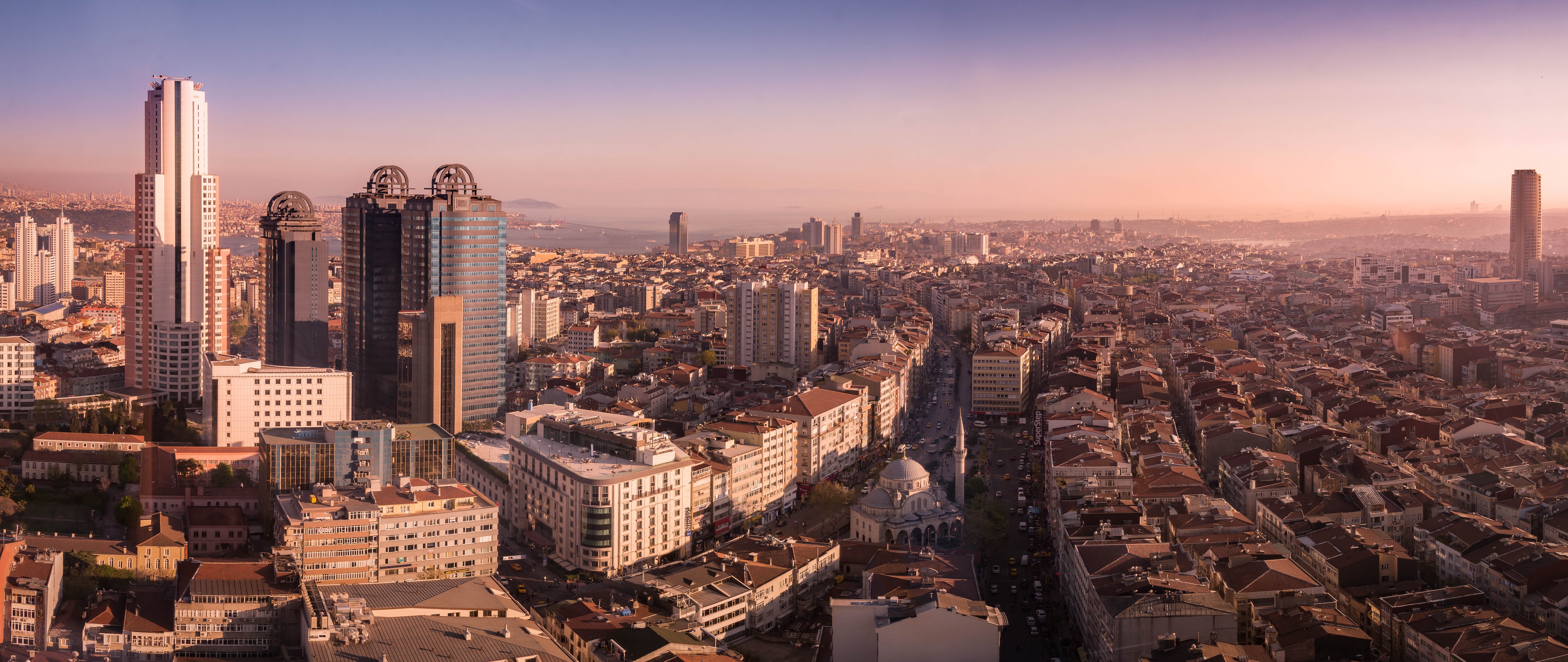 Descarga gratuita de fondo de pantalla para móvil de Ciudades, Arquitectura, Ciudad, Rascacielos, Edificio, Turquía, Estambul, Hecho Por El Hombre.