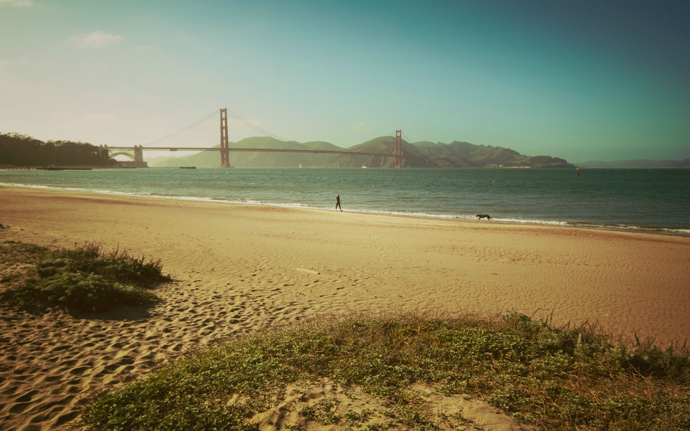 Download mobile wallpaper Golden Gate, Bridges, Man Made for free.