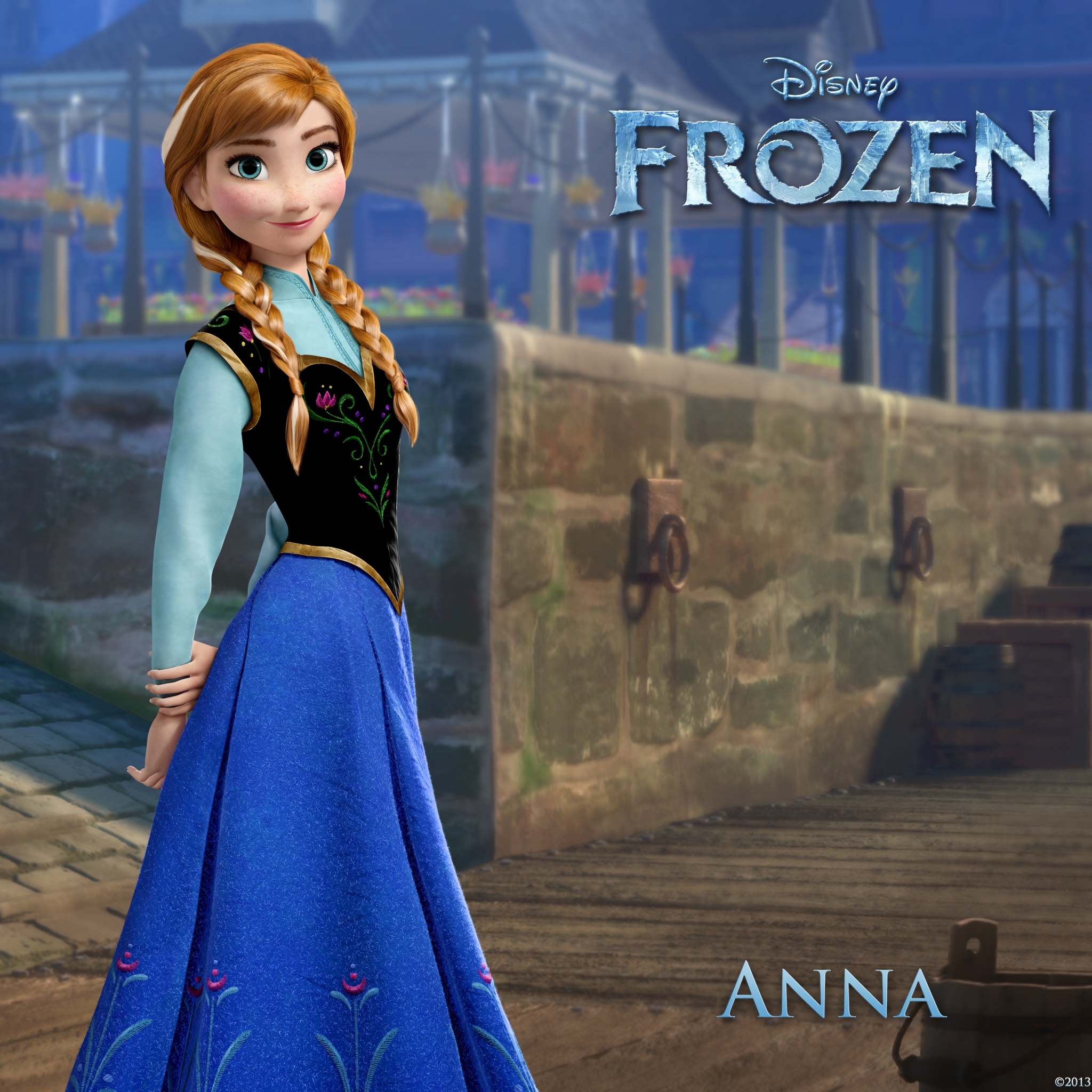 Baixar papel de parede para celular de Filme, Frozen Uma Aventura Congelante, Congelado (Filme), Ana (Congelada) gratuito.