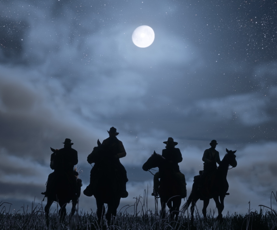 Handy-Wallpaper Computerspiele, Red Dead Redemption 2, Roter Tot kostenlos herunterladen.