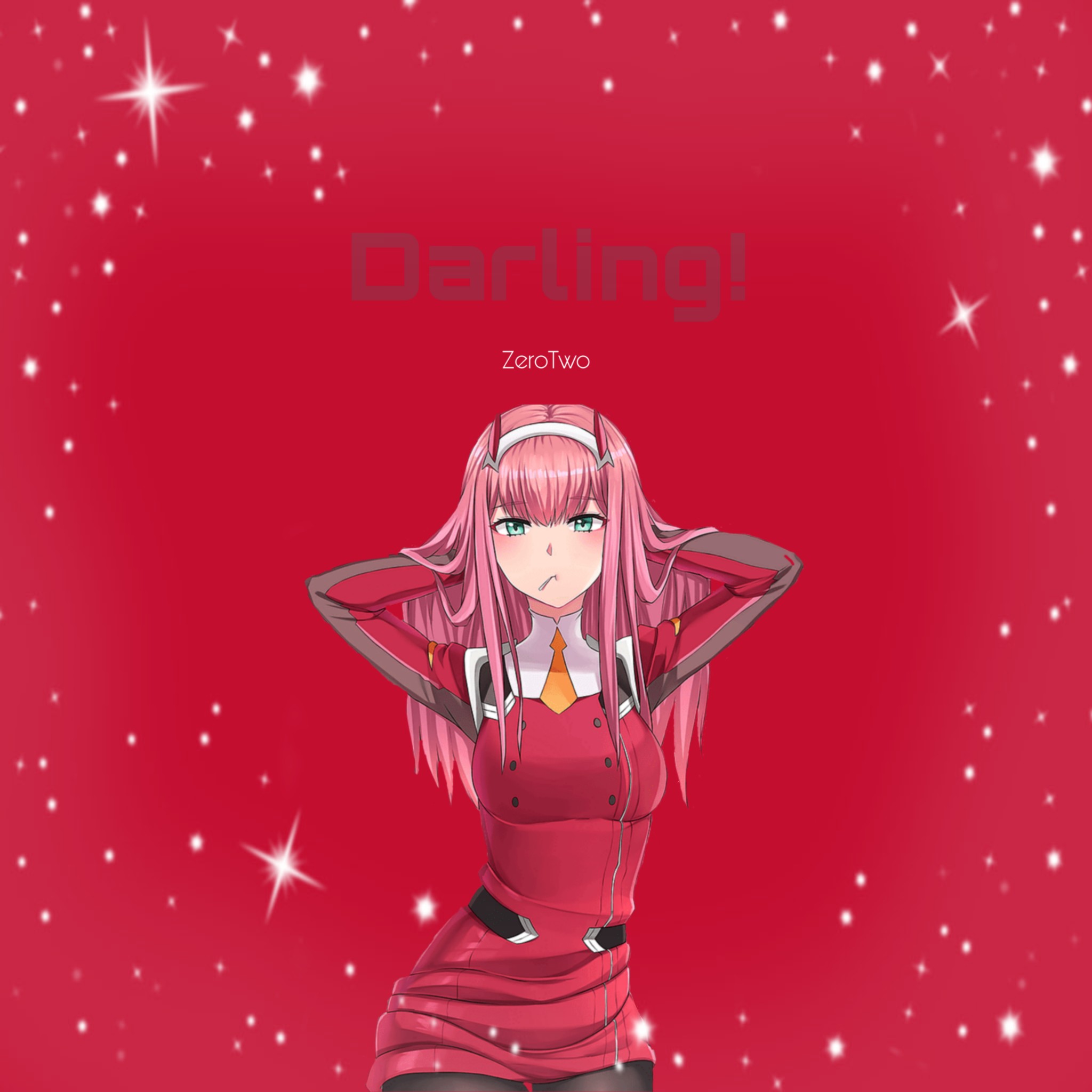 Handy-Wallpaper Animes, Darling In The Franxx, Zero Two (Liebling Im Franxx) kostenlos herunterladen.