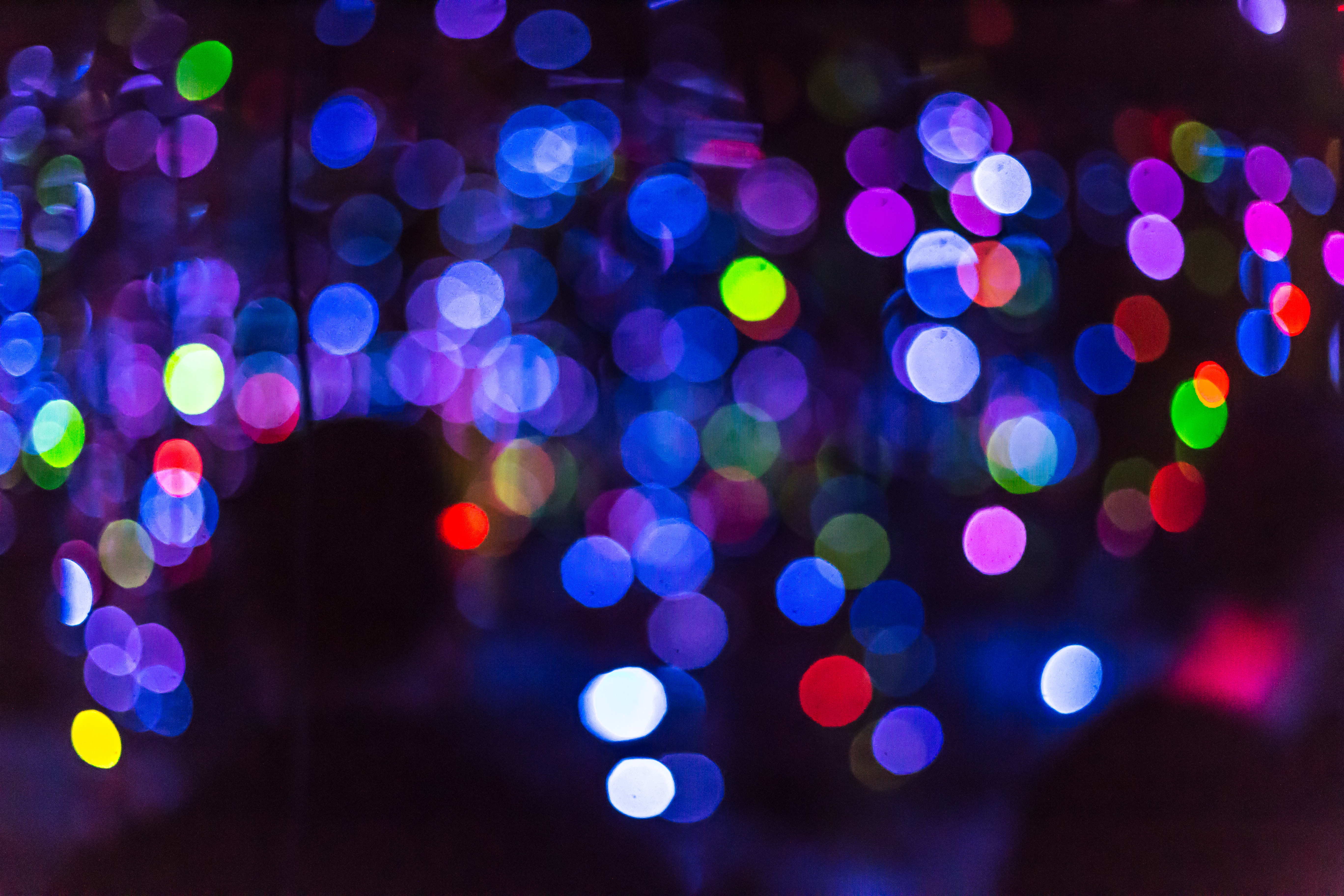 Download mobile wallpaper Glare, Circles, Motley, Light, Shine, Multicolored, Abstract for free.