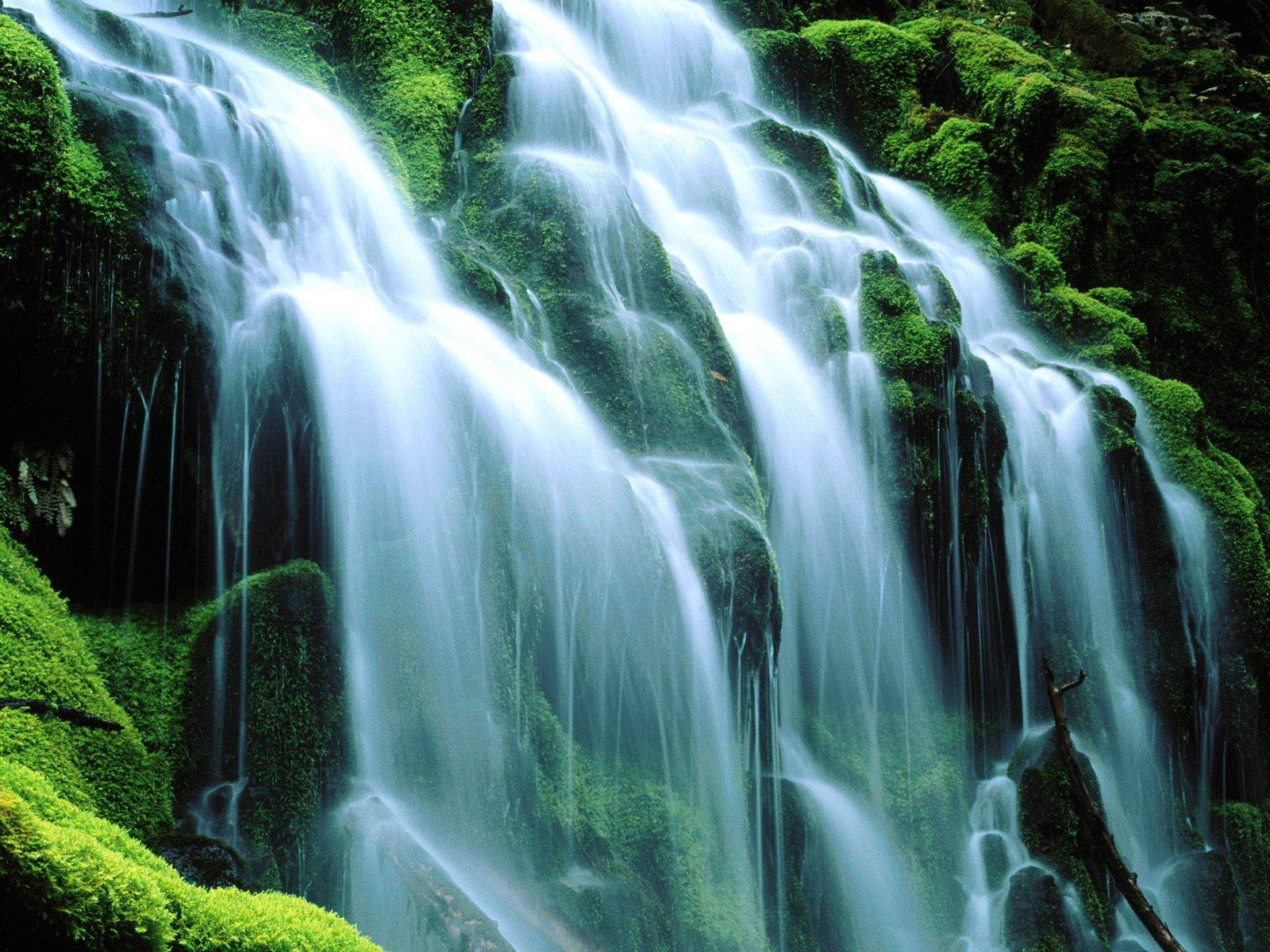 earth, waterfall, waterfalls desktop HD wallpaper