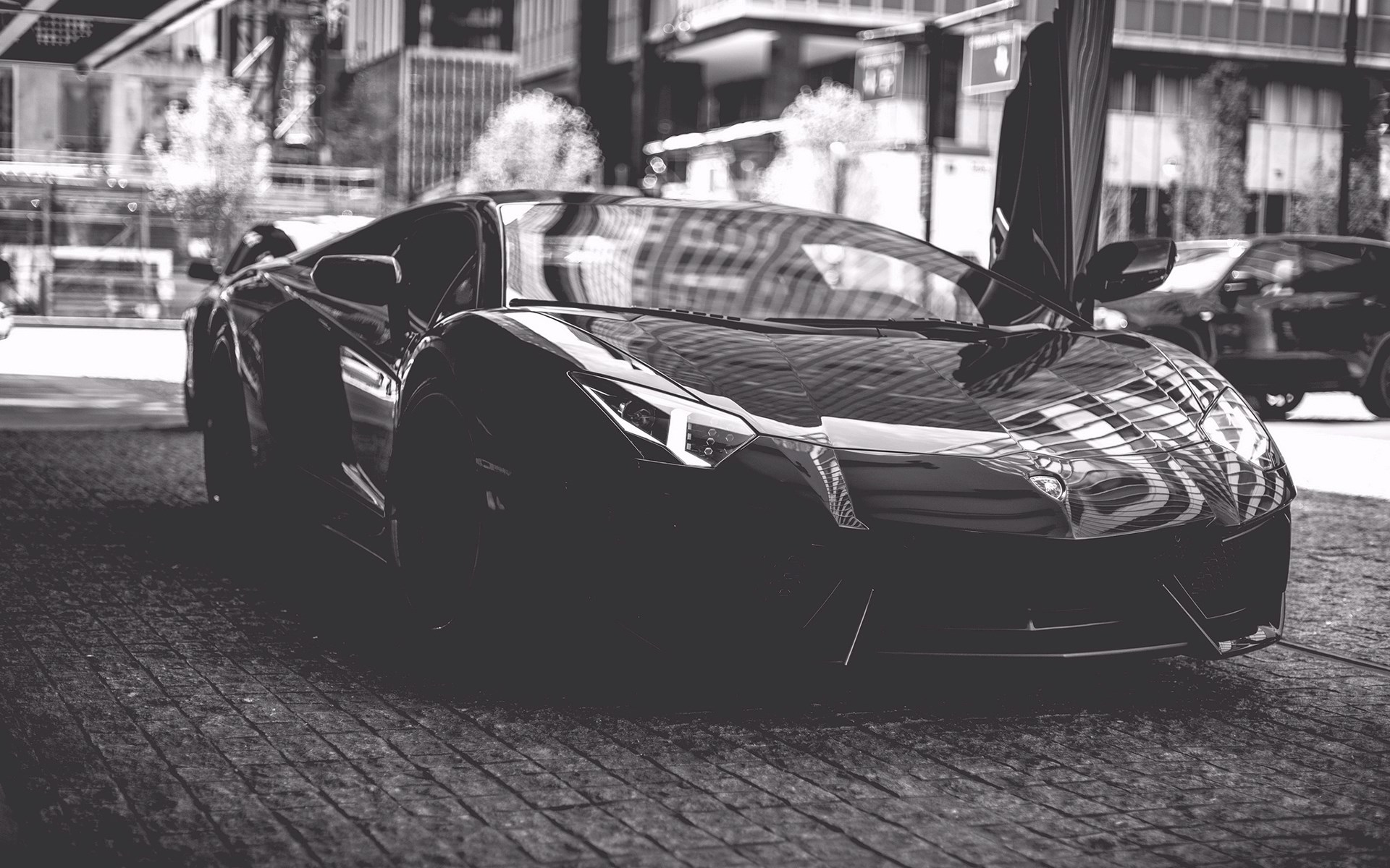 Handy-Wallpaper Lamborghini Aventador, Fahrzeuge kostenlos herunterladen.