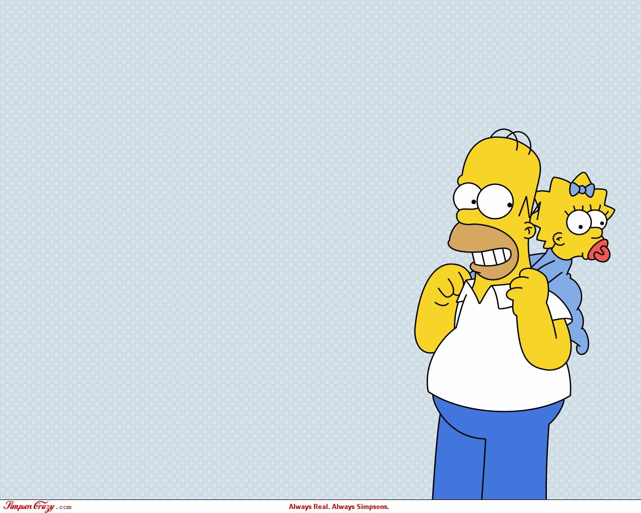 Handy-Wallpaper Homer Simpson, Die Simpsons, Fernsehserien, Maggie Simpson kostenlos herunterladen.