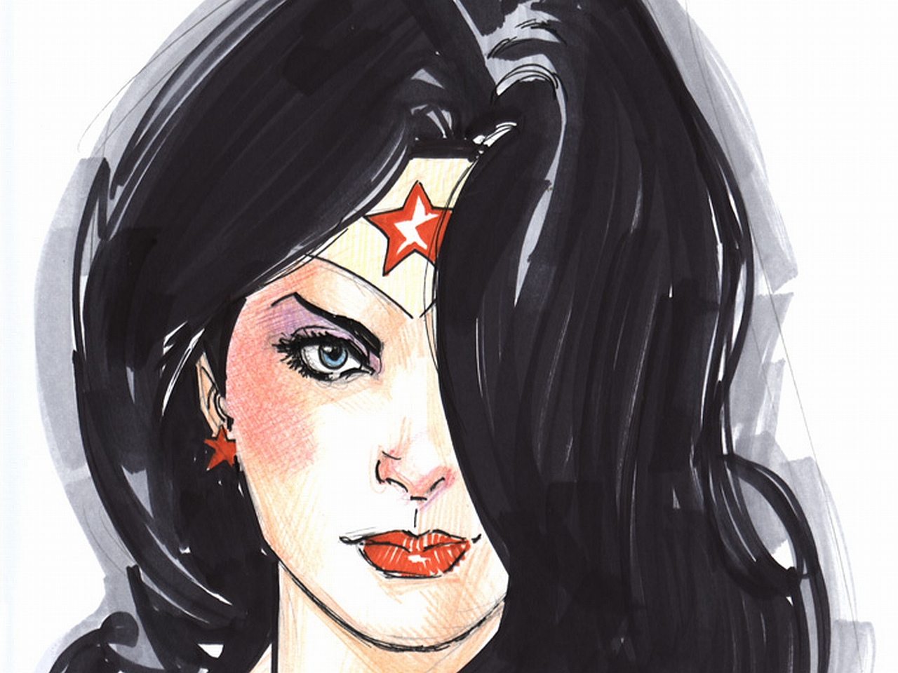 Download mobile wallpaper Comics, Wonder Woman for free.