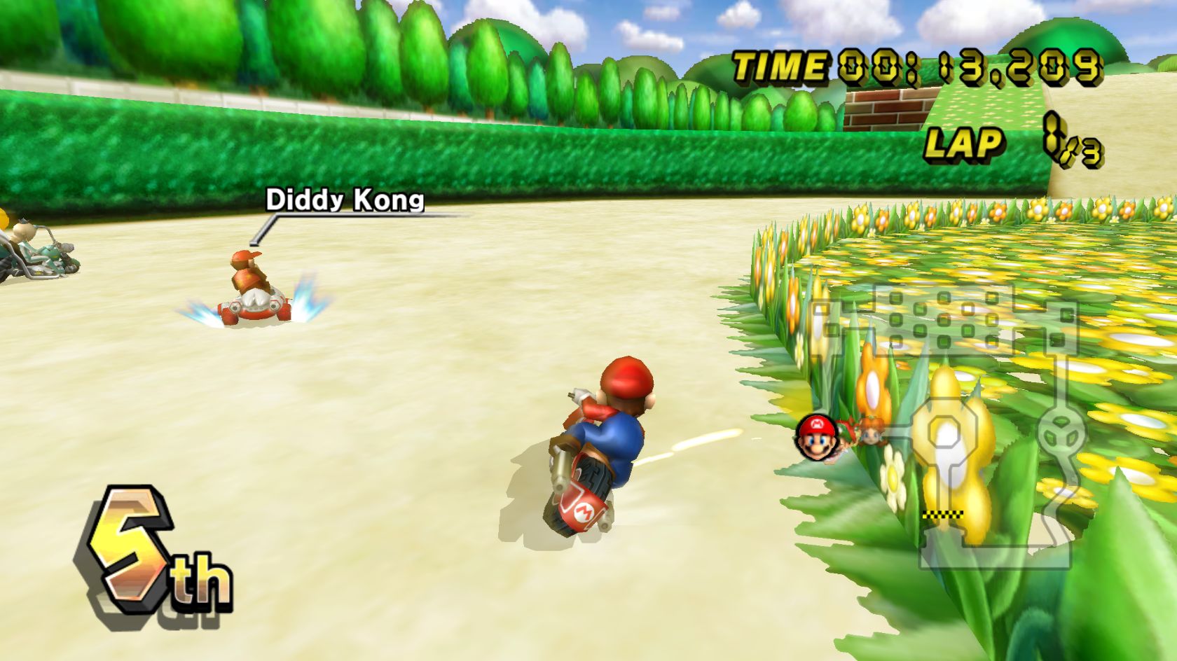 Скачати мобільні шпалери Mario Kart Wii, Маріо, Відеогра безкоштовно.