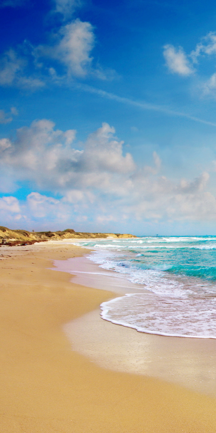 Descarga gratuita de fondo de pantalla para móvil de Cielo, Mar, Playa, Horizonte, Océano, Tierra, Nube, Tierra/naturaleza.