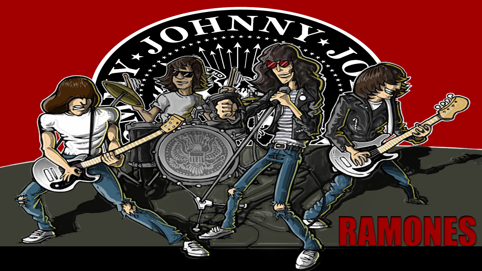 Популярні заставки і фони The Ramones на комп'ютер