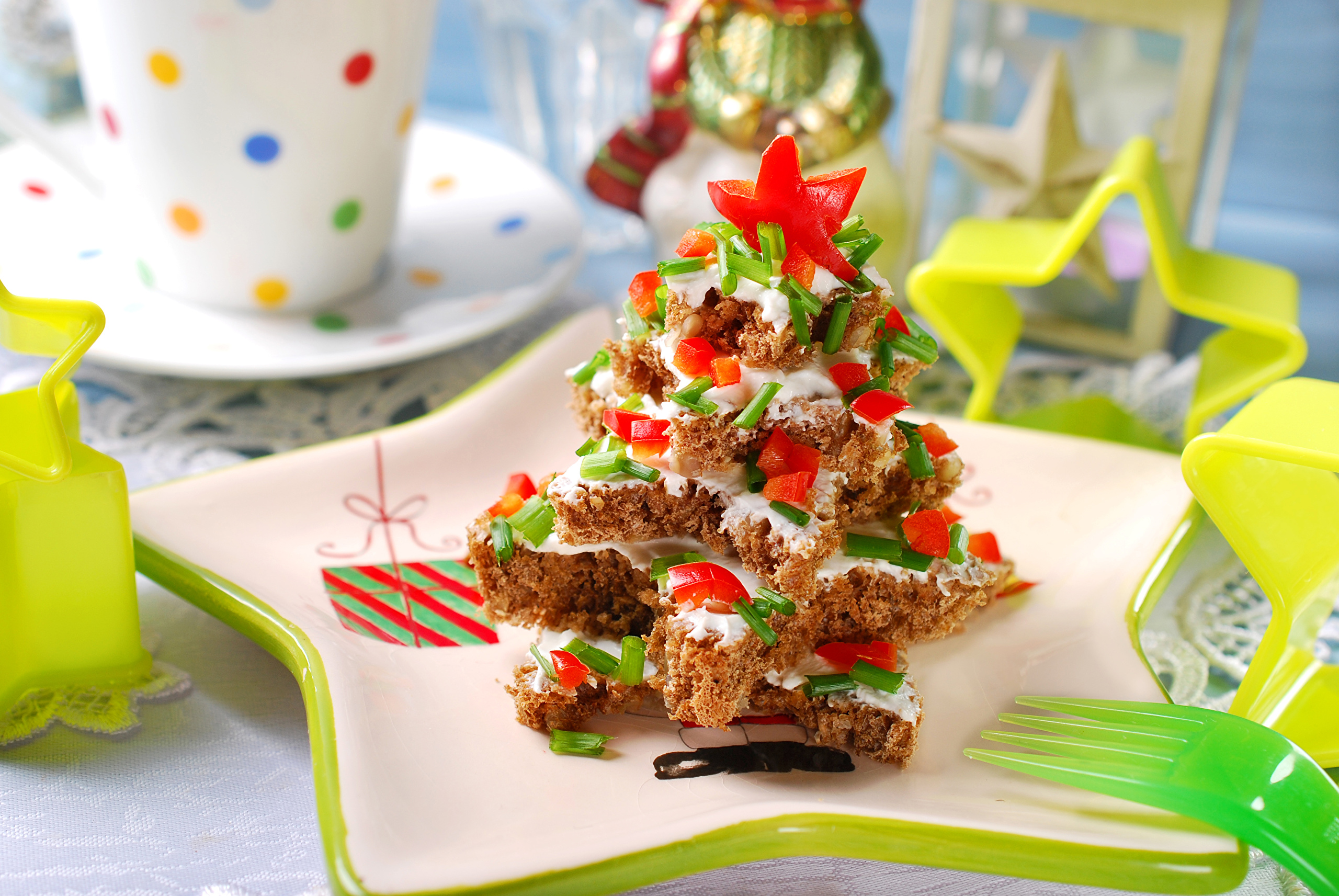 Baixar papel de parede para celular de Comida, Natal, Bolo, Árvore De Natal gratuito.