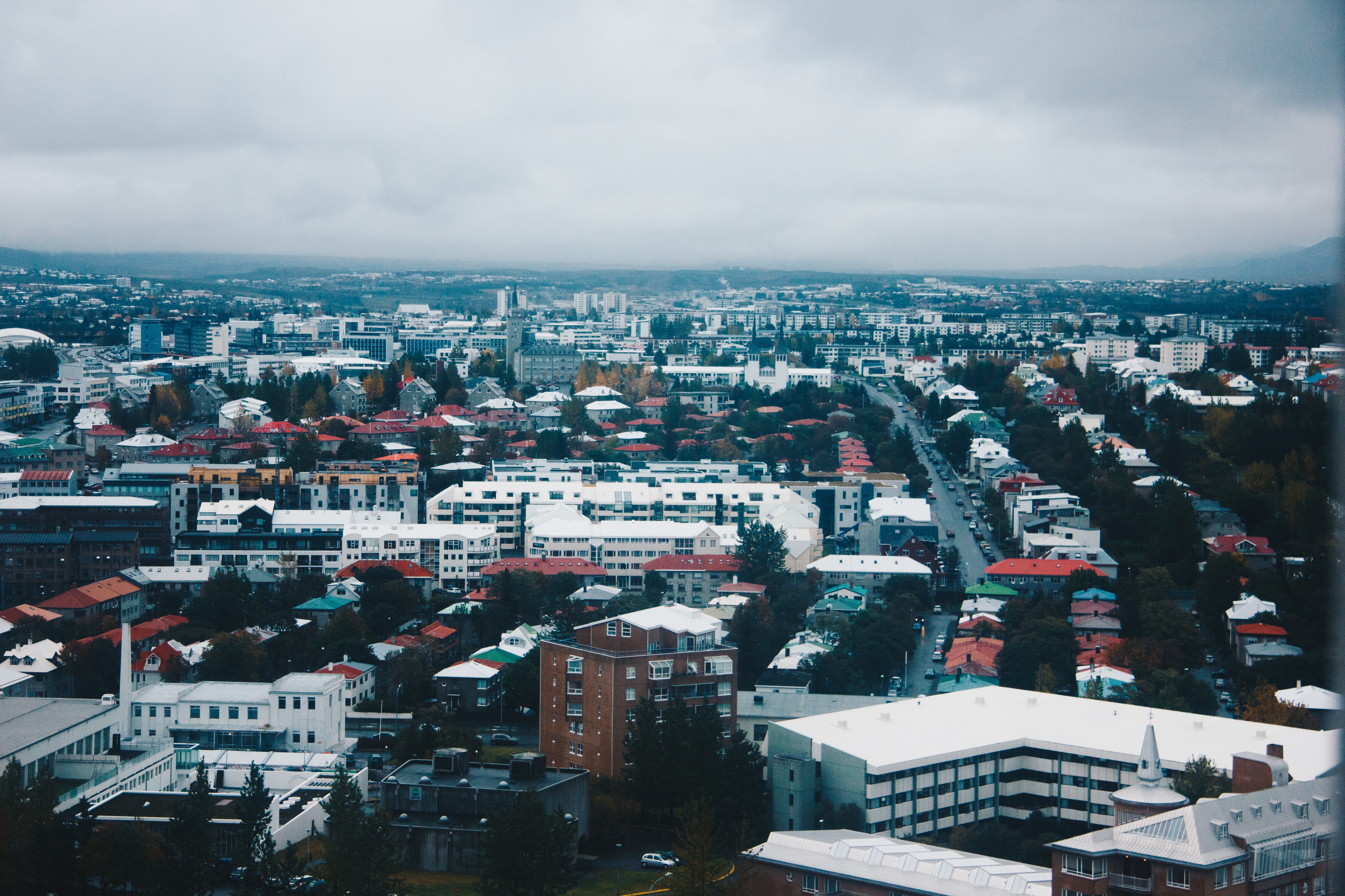 Handy-Wallpaper Städte, Stadt, Gebäude, Blick Von Oben kostenlos herunterladen.