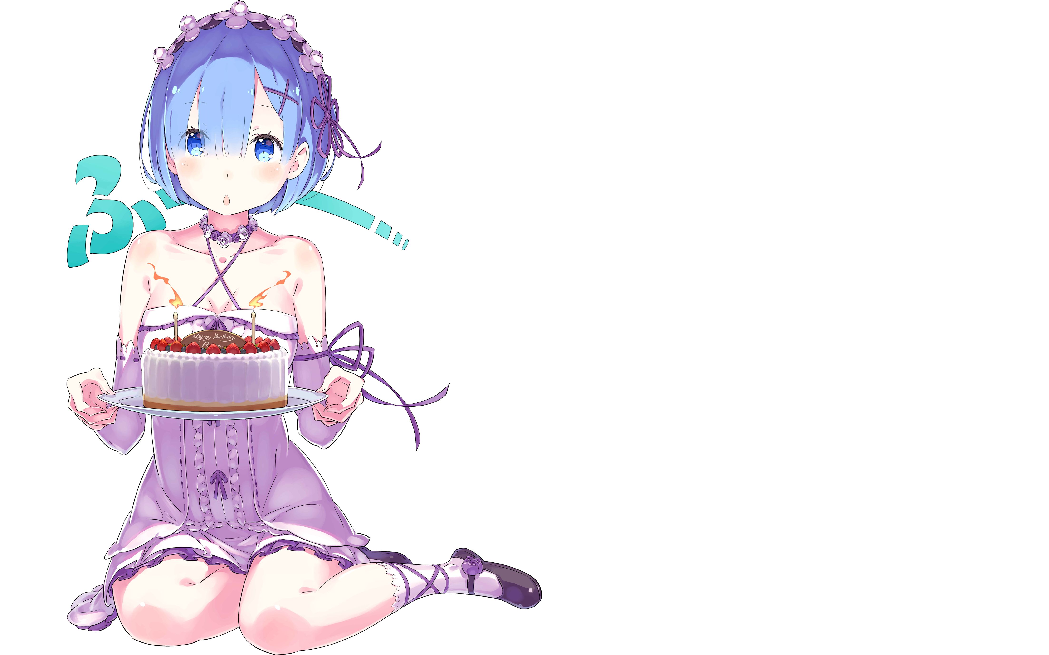 Laden Sie das Animes, Re:zero Das Leben In Einer Anderen Welt Beginnen, Rem (Re: Null)-Bild kostenlos auf Ihren PC-Desktop herunter